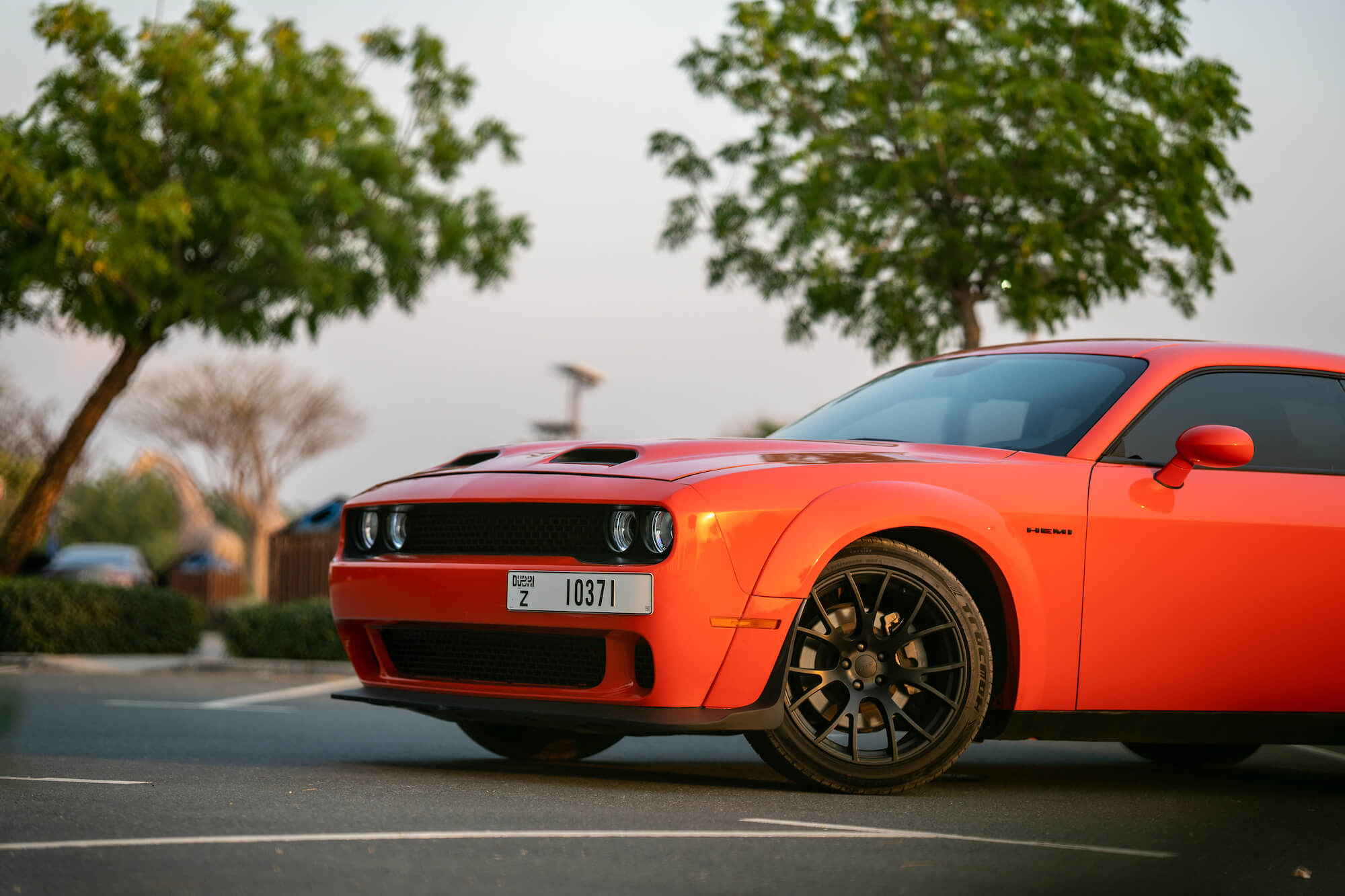 Dodge Challenger SRT Orange