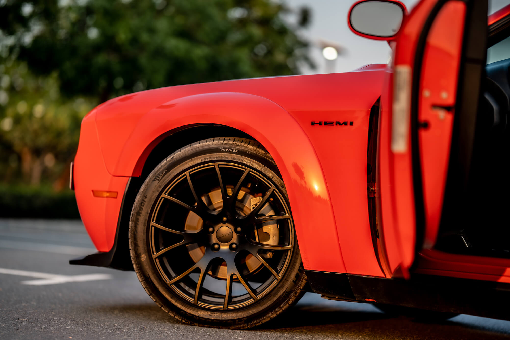 Dodge Challenger SRT Orange