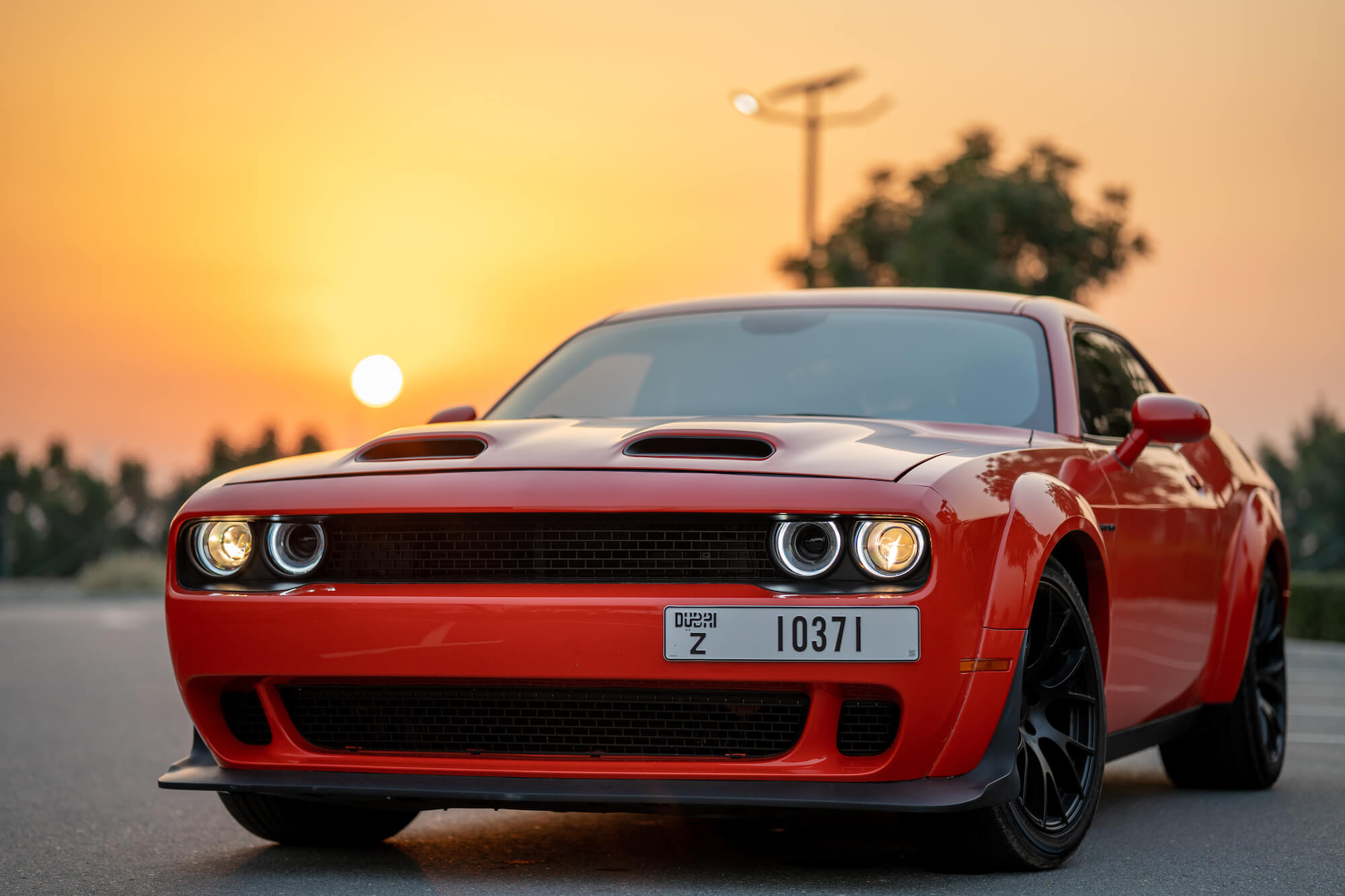 Dodge Challenger SRT Orange