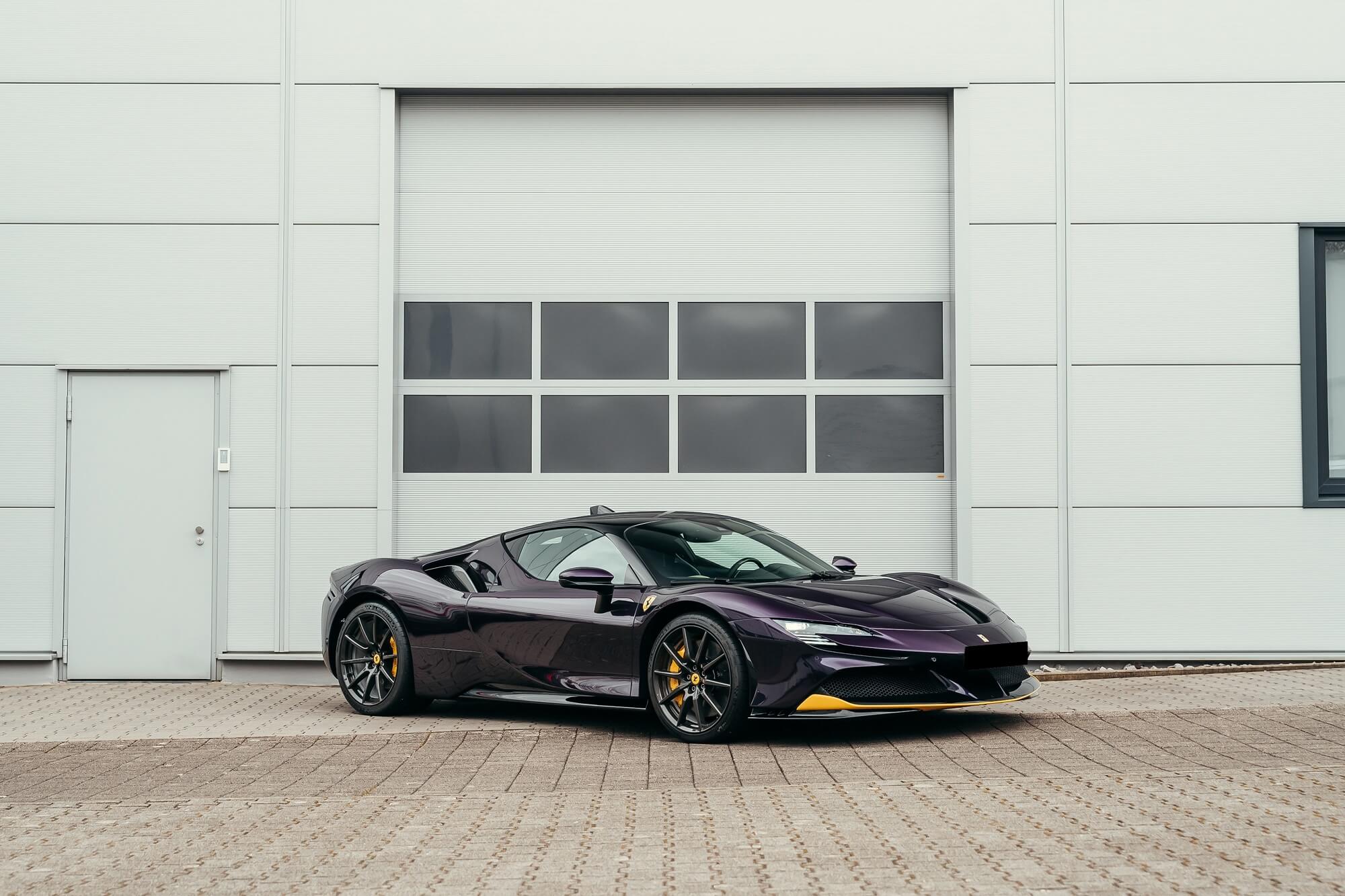 Ferrari SF90 Purple