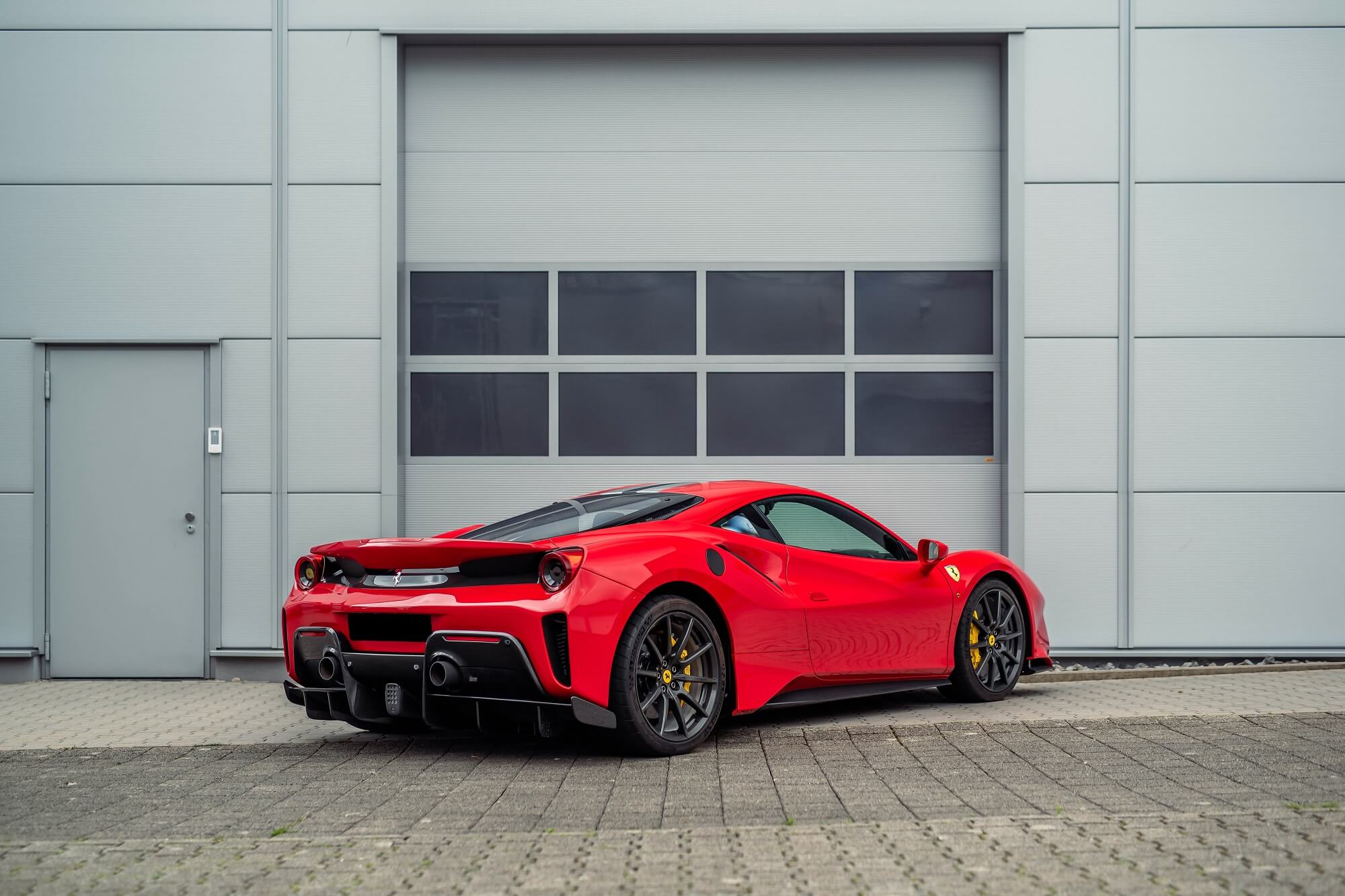 Ferrari 488 pista Red