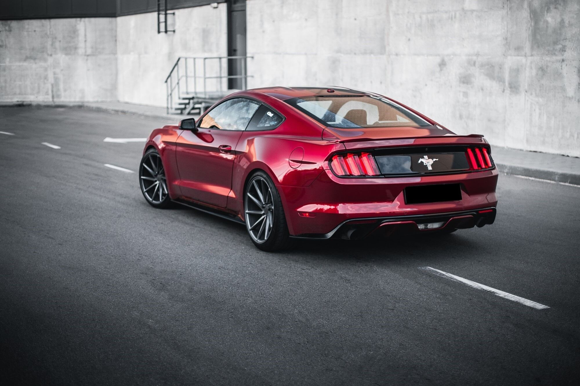 Ford Mustang Coupe Red