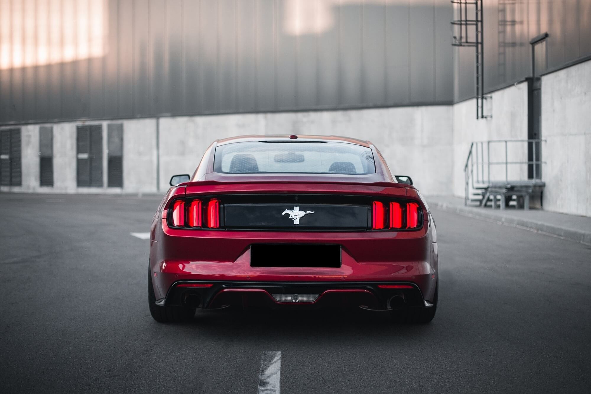 Ford Mustang Coupe Red