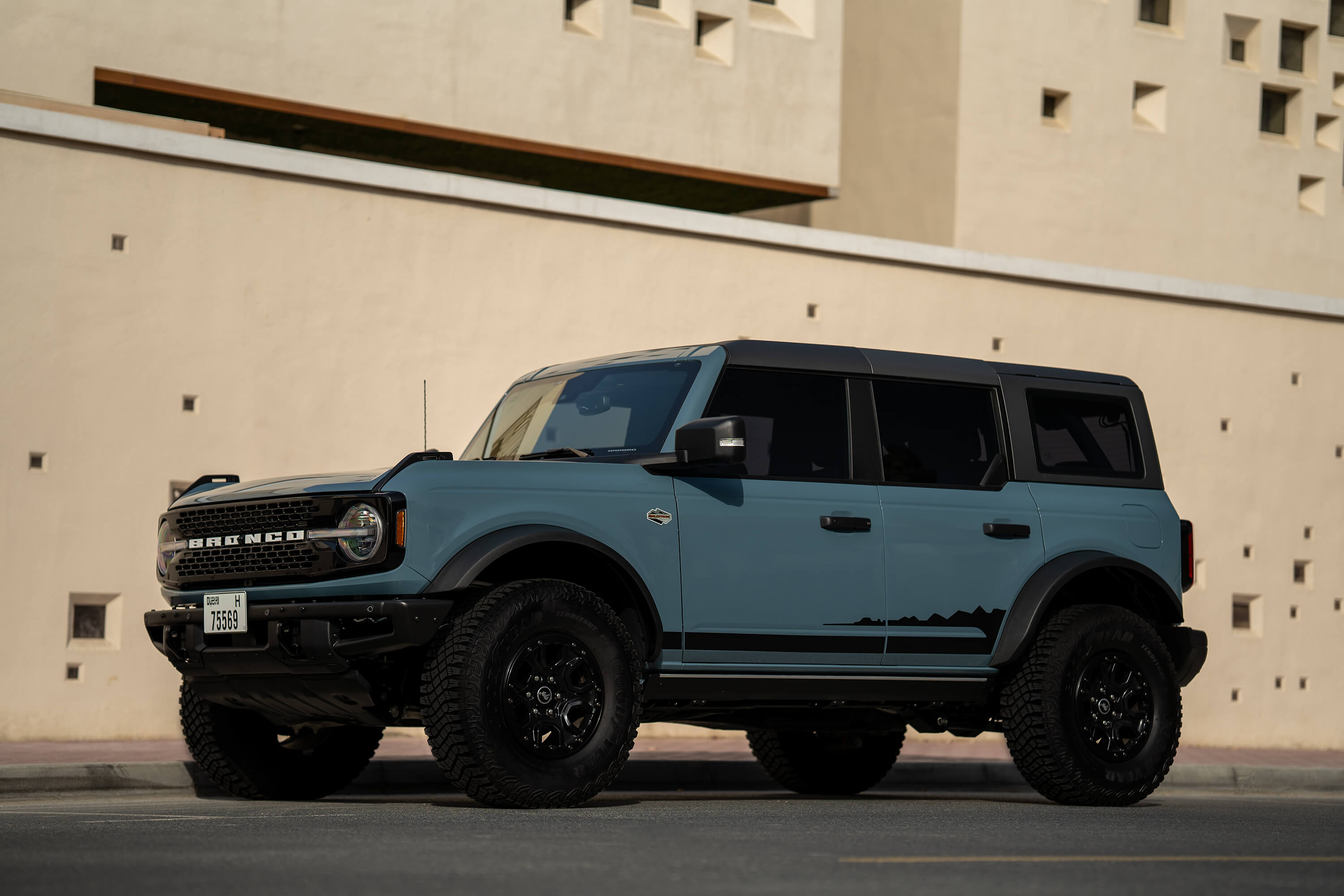 Ford Bronco Blue