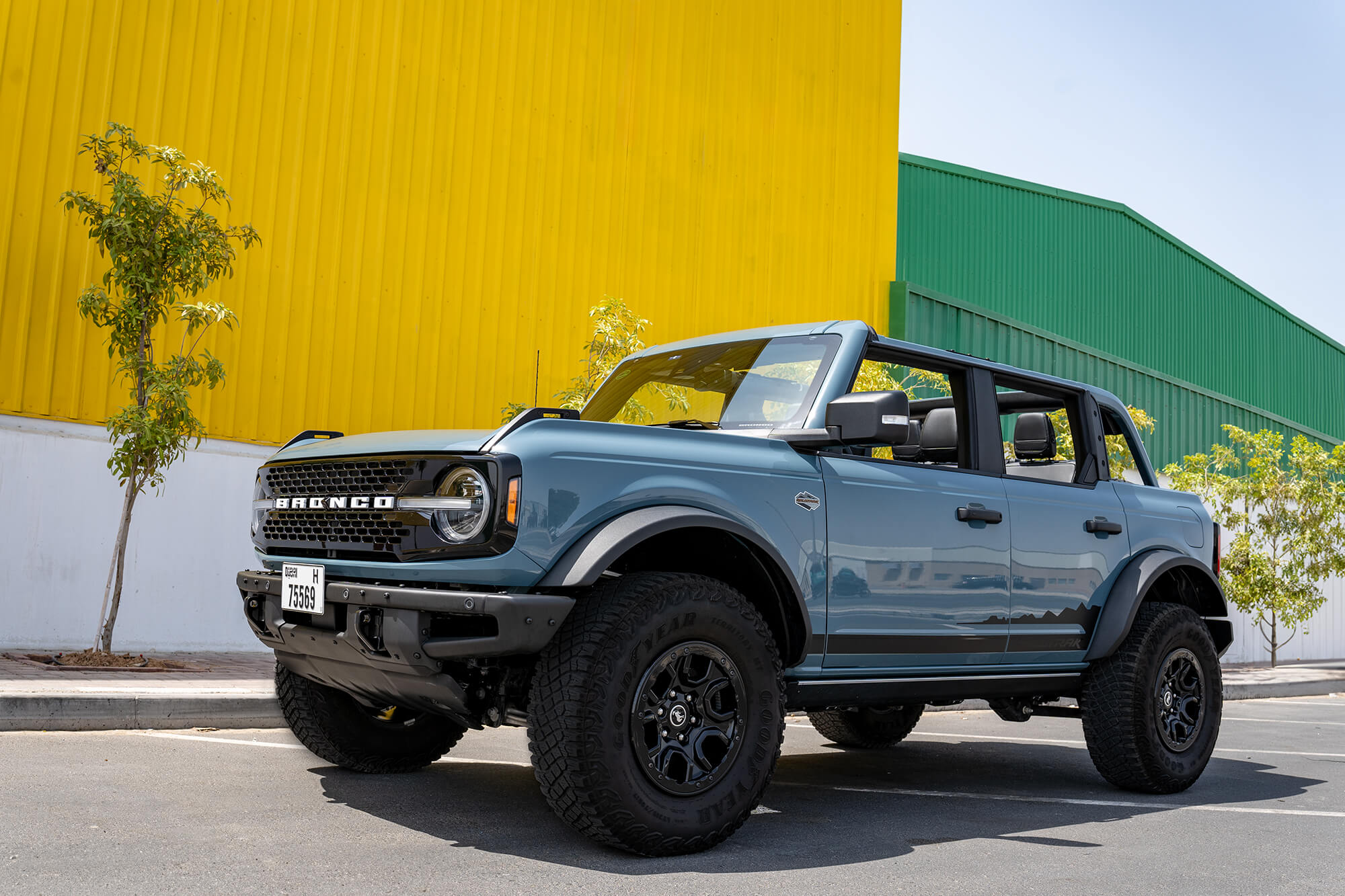 Ford Bronco Blue