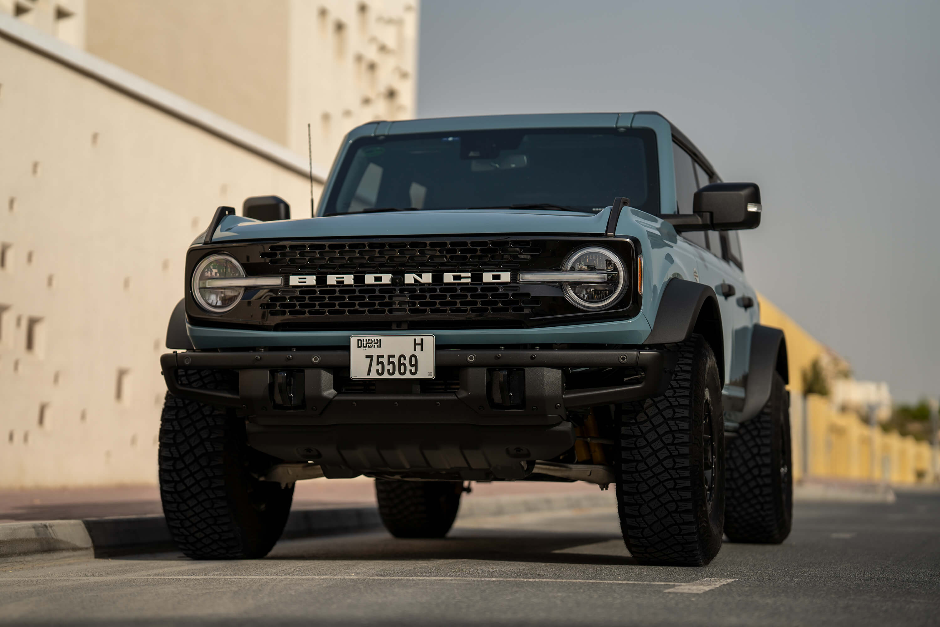 Ford Bronco Blue