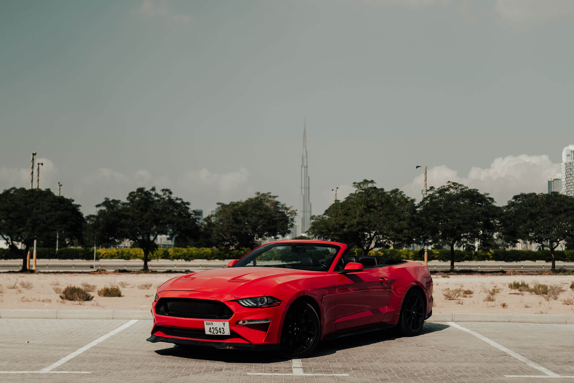 Ford Mustang Red