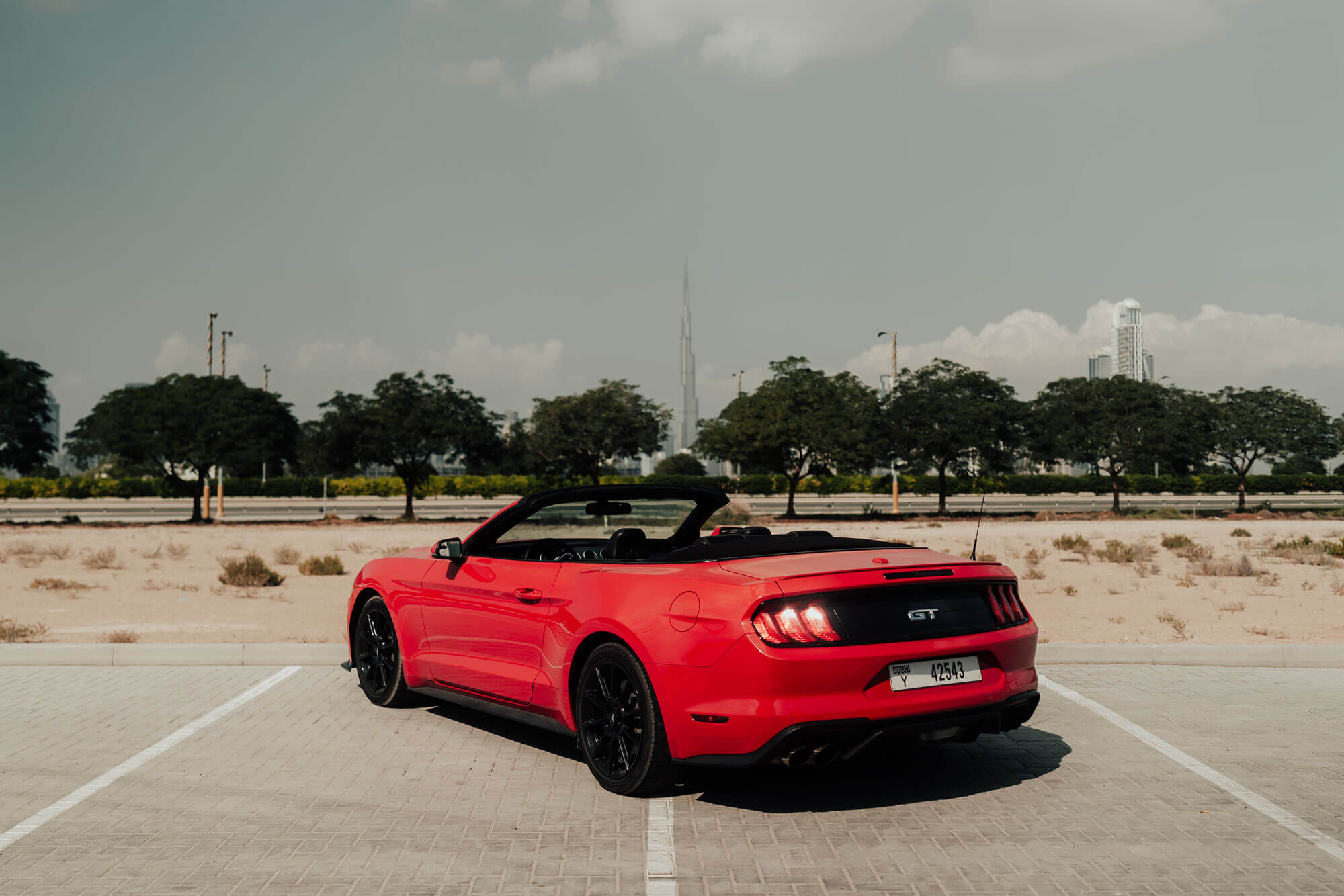 Ford Mustang Red