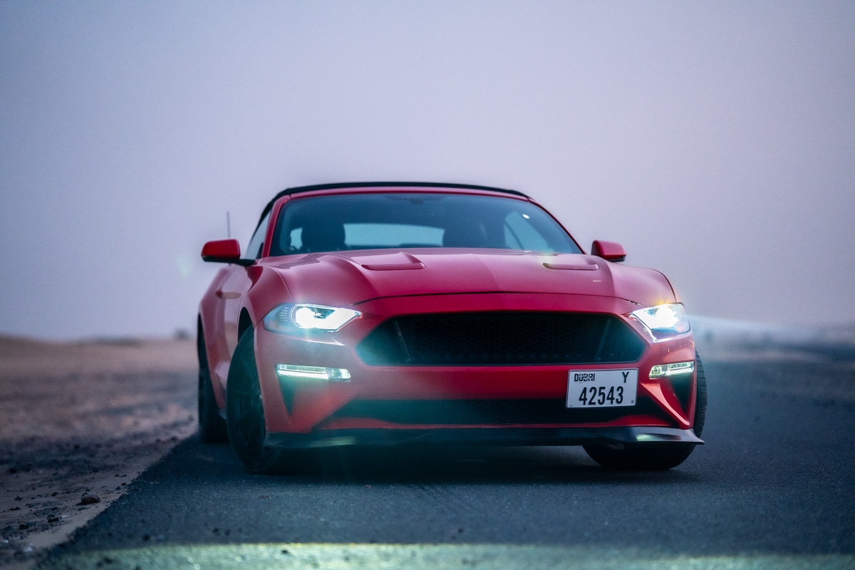 Ford Mustang Red