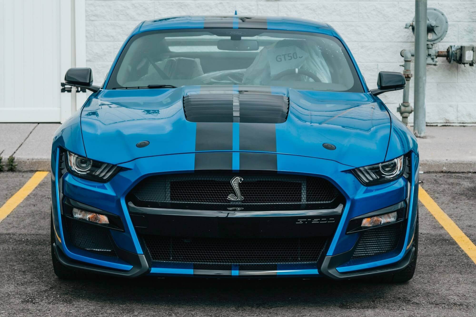 Ford Mustang GT 500 Blue