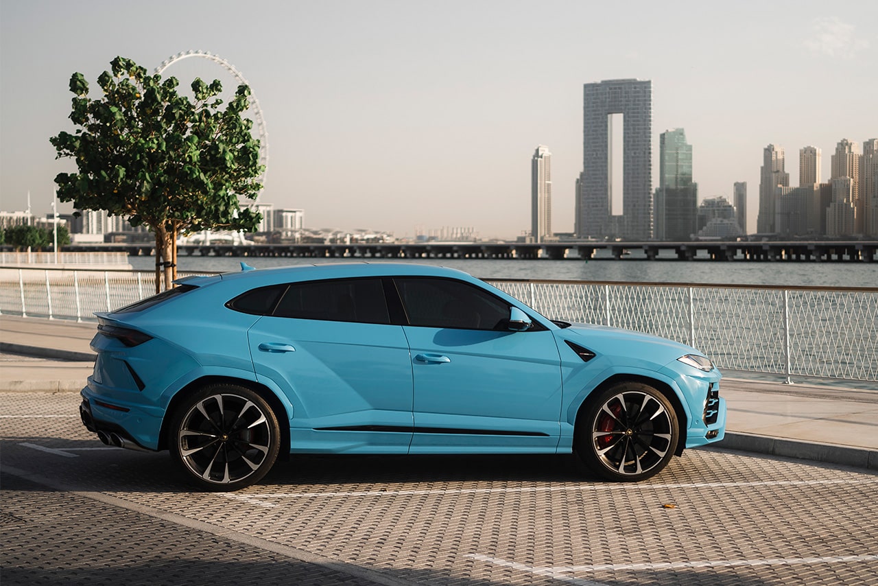 Lamborghini Urus Sky Blue