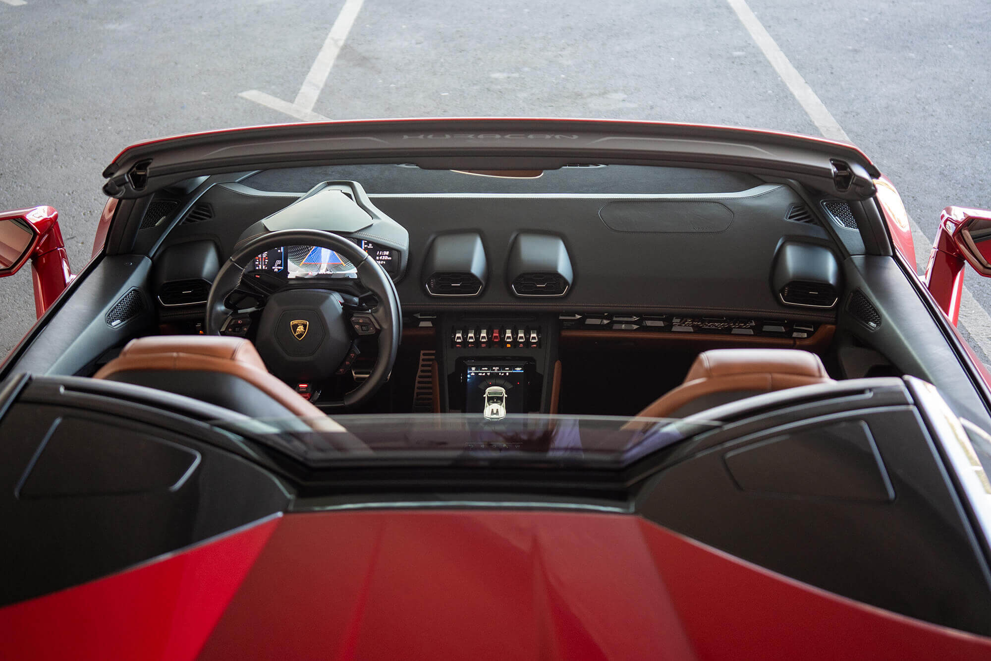 Lamborghini Huracan EVO Spyder Red