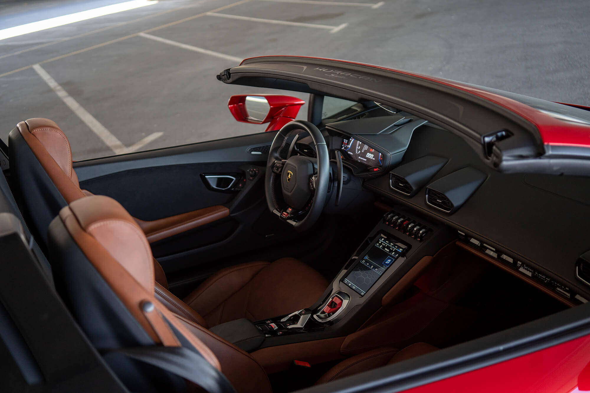 Lamborghini Huracan EVO Spyder Red