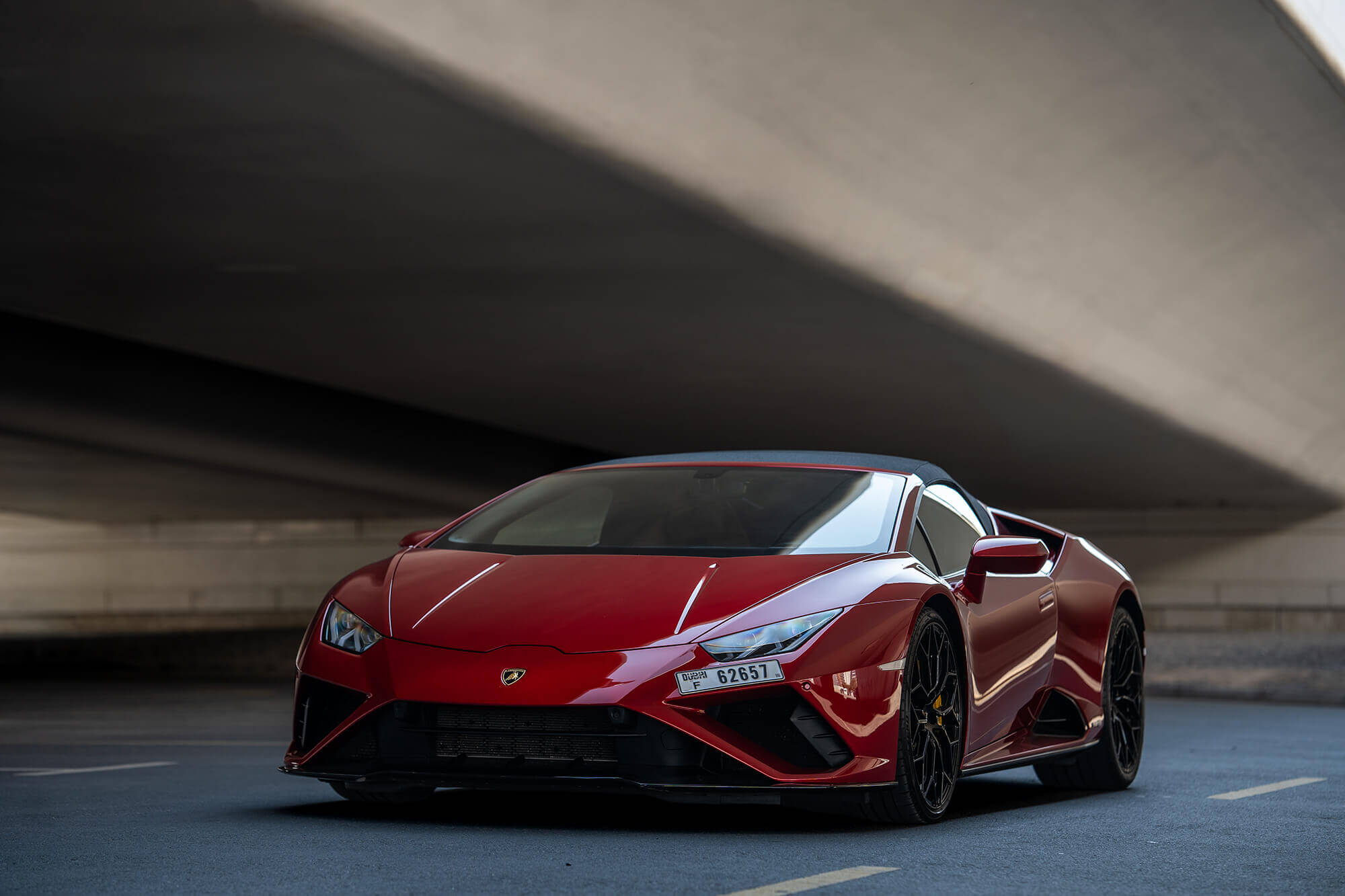 Lamborghini Huracan EVO Spyder Red