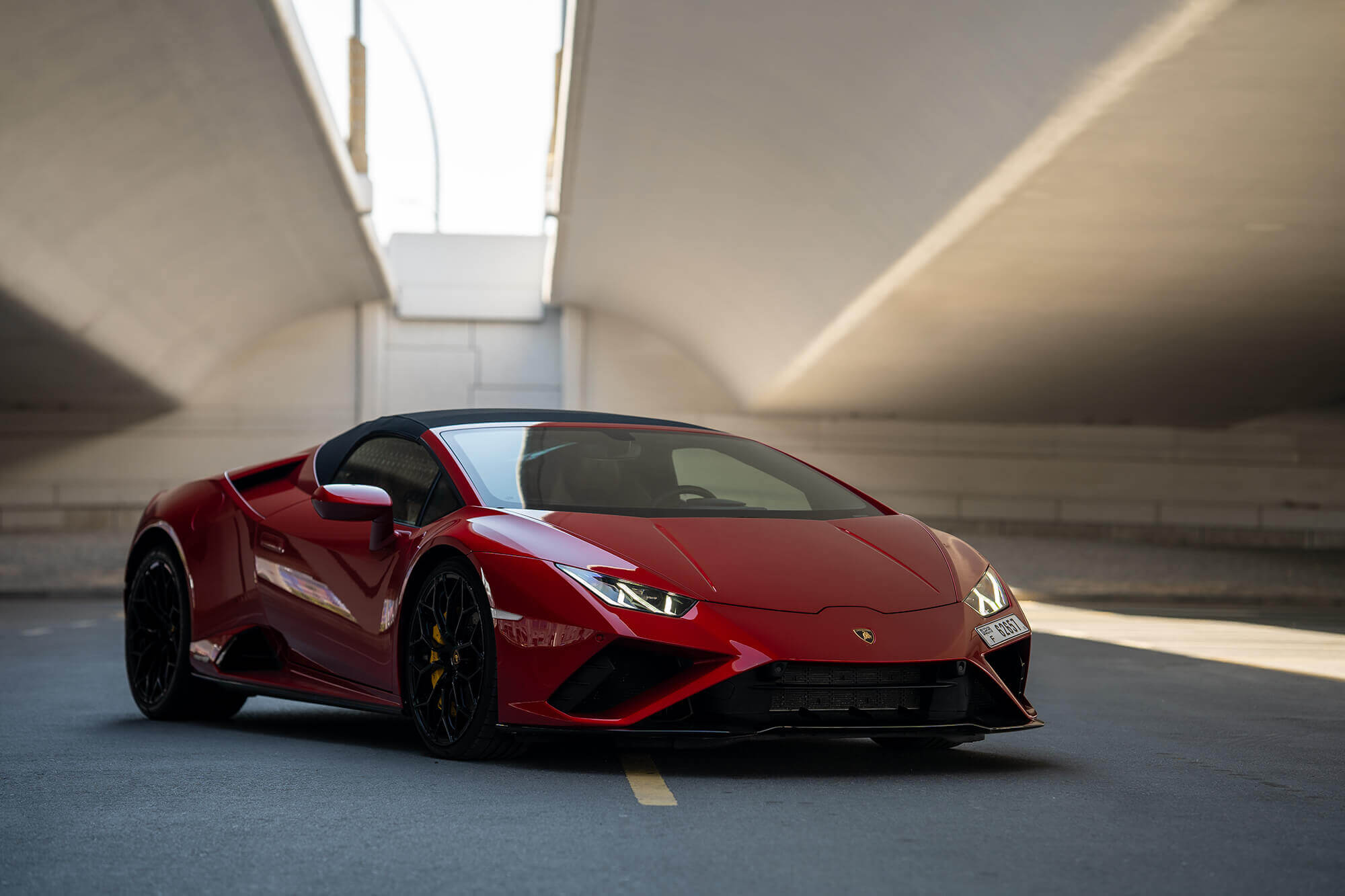 Lamborghini Huracan EVO Spyder Red