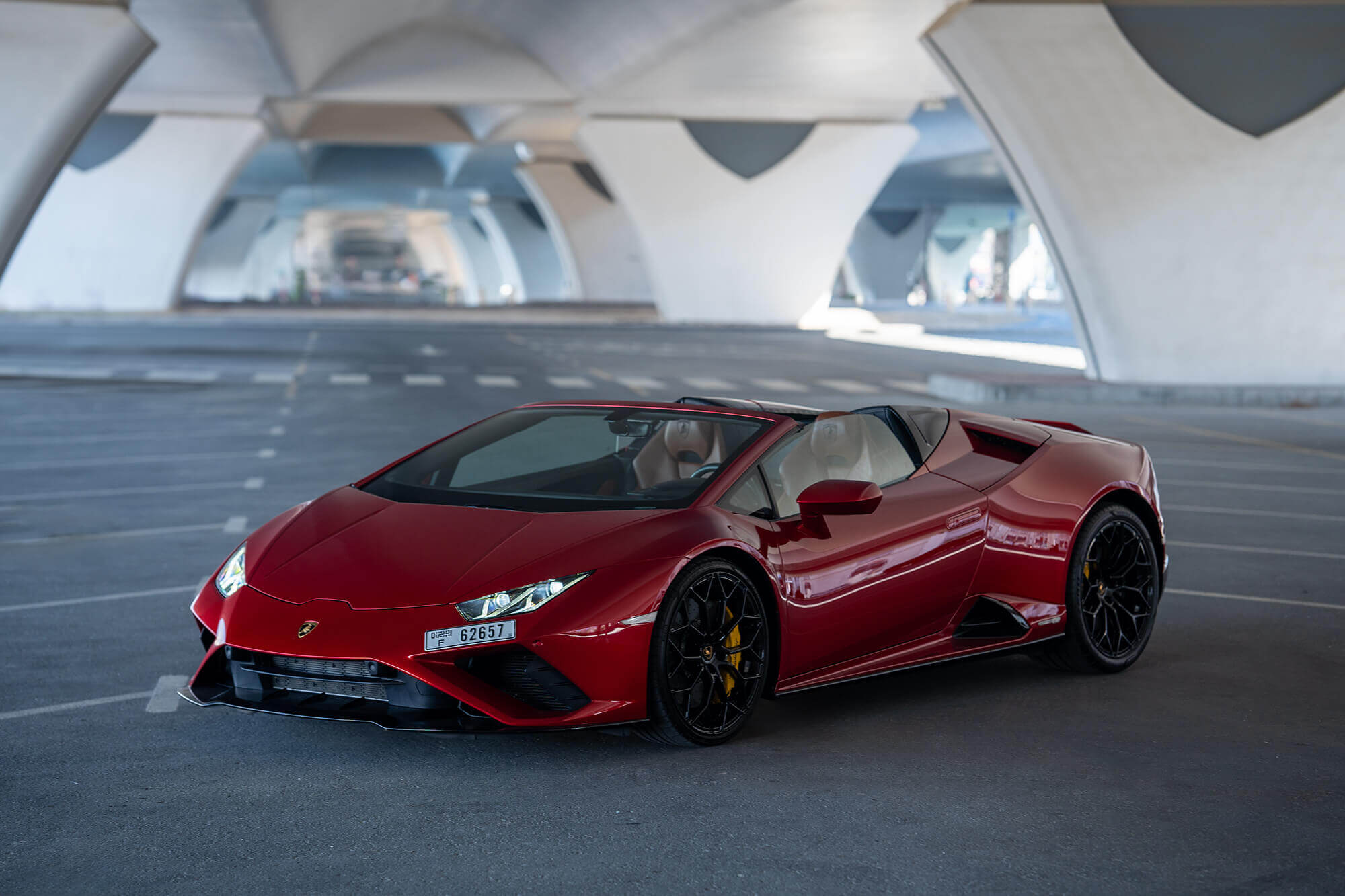 Lamborghini Huracan EVO Spyder Red