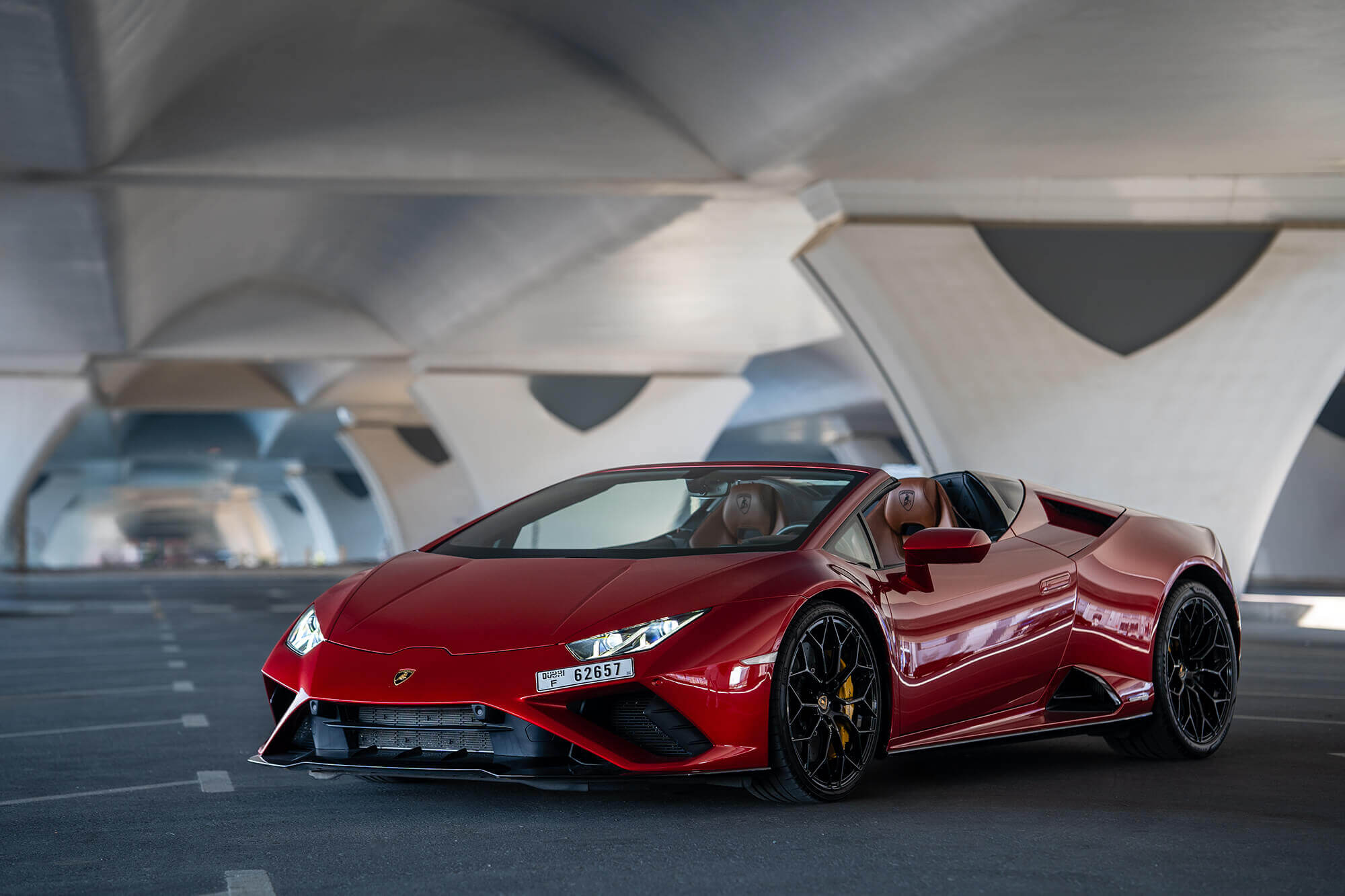 Lamborghini Huracan EVO Spyder Red