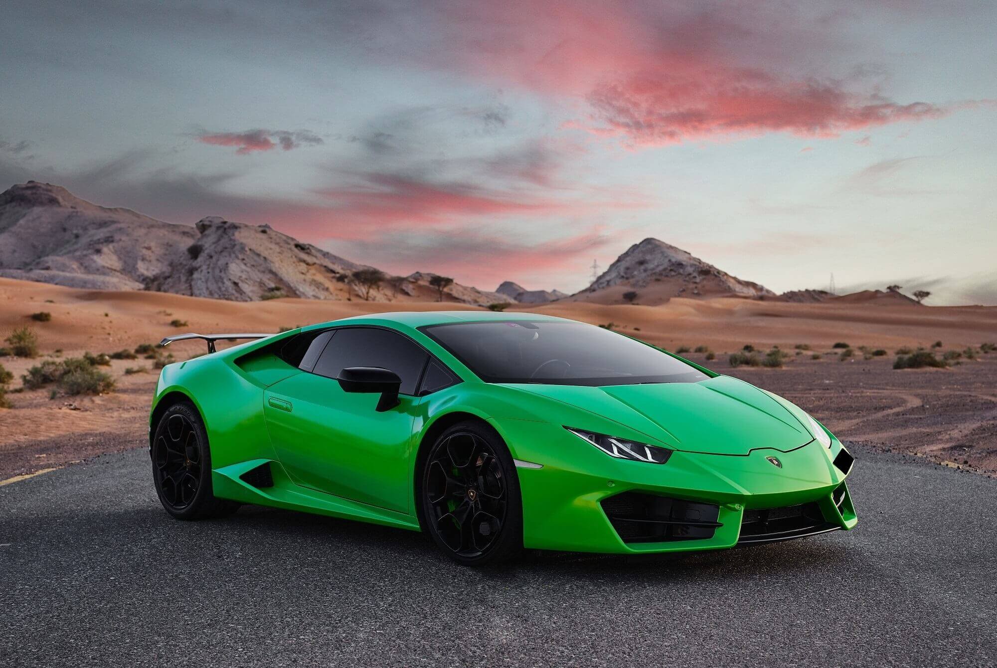 Lamborghini Huracan Green