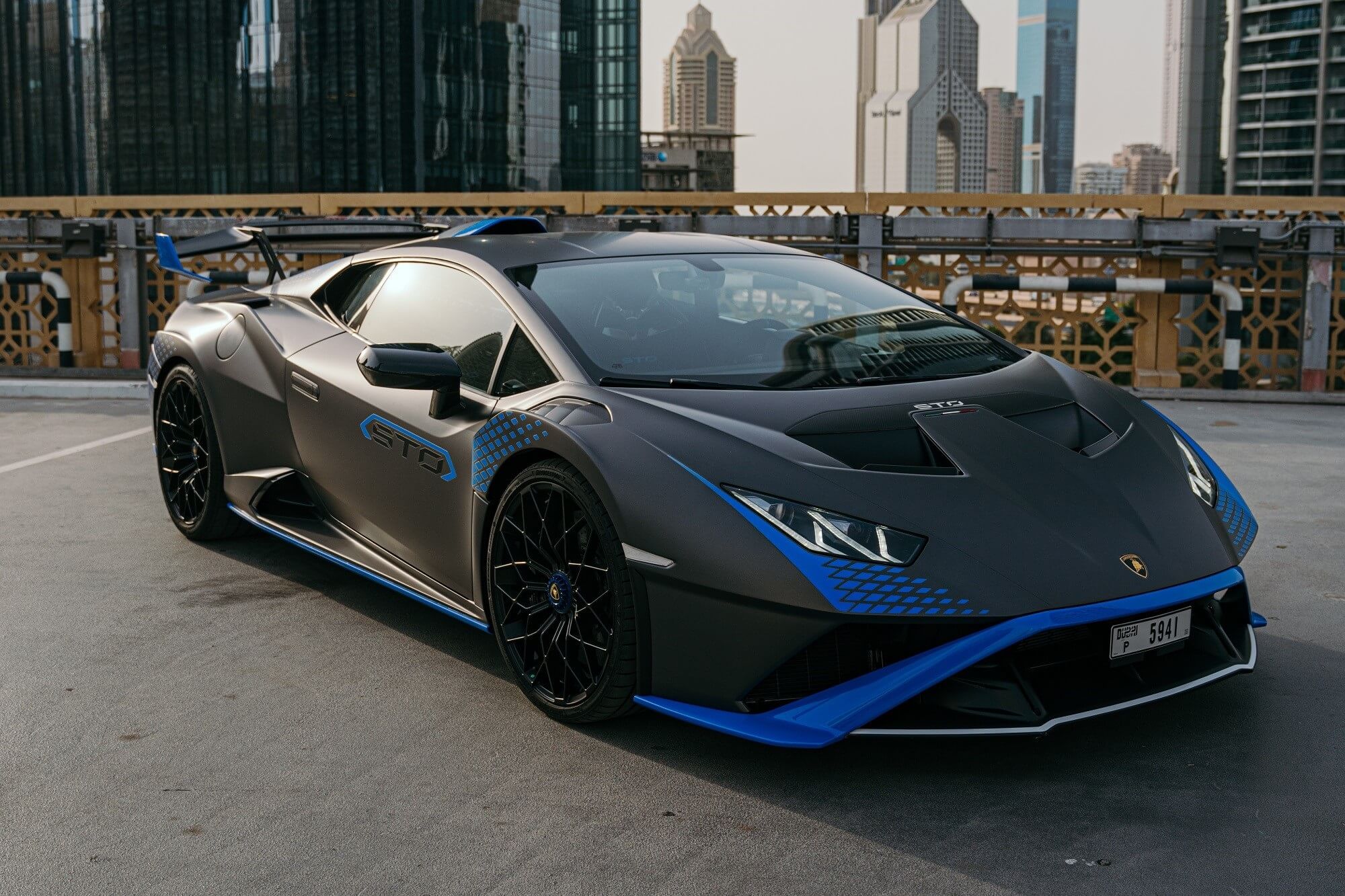 Lamborghini Huracan STO Black Matt