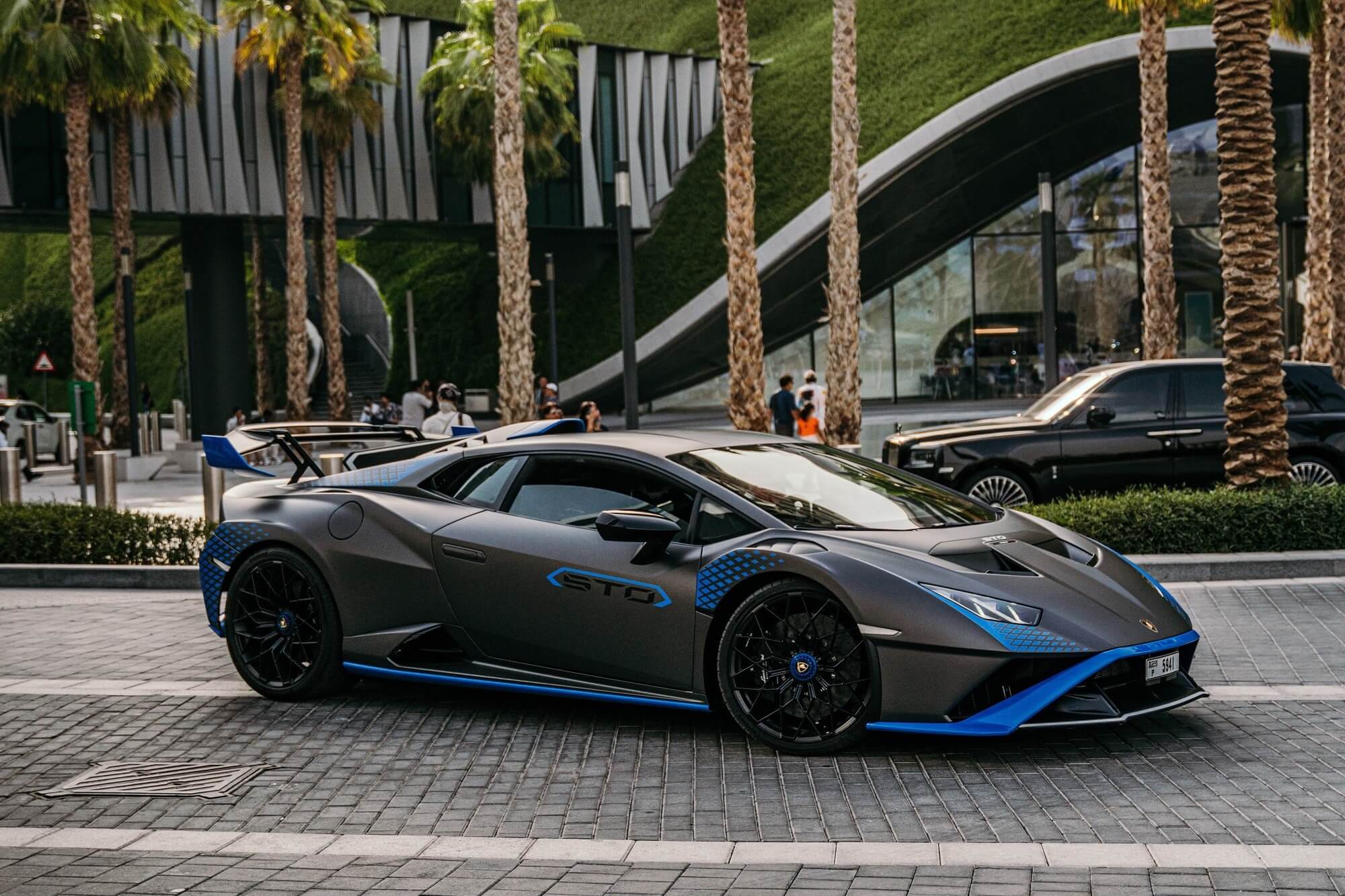 Lamborghini Huracan STO Black Matt