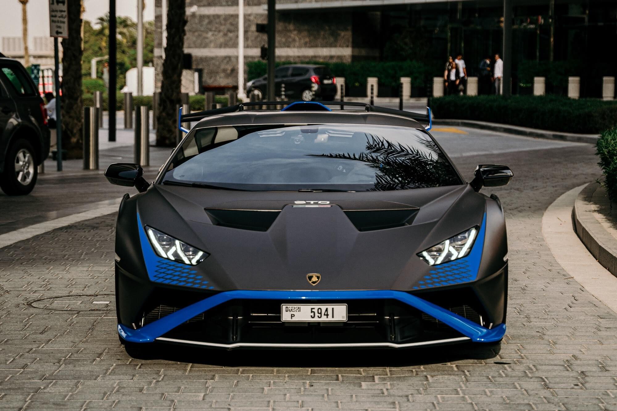 Lamborghini Huracan STO Black Matt