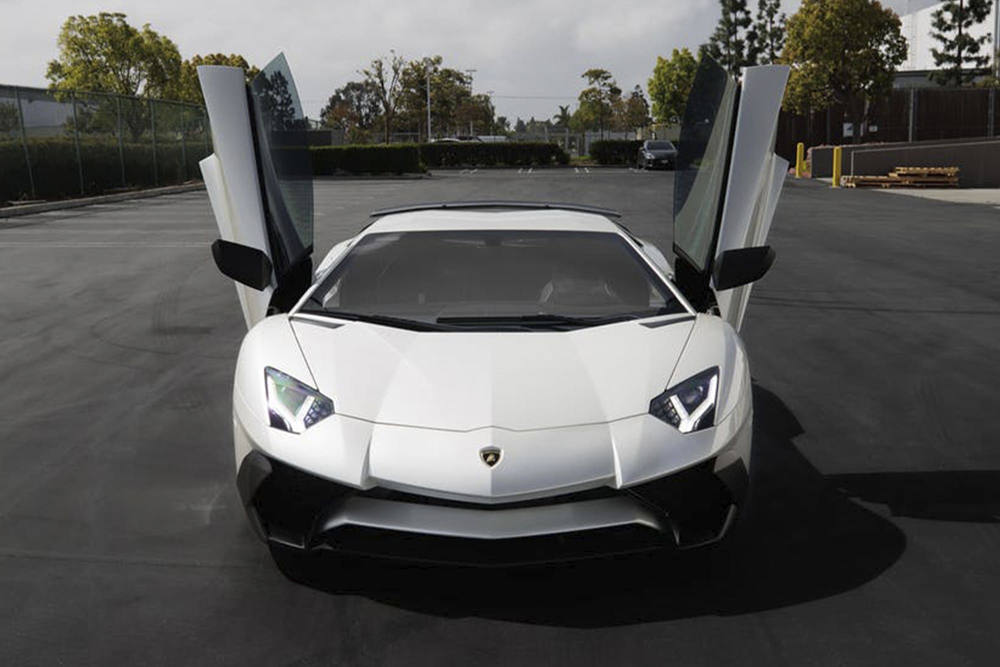 Lamborghini Aventador White