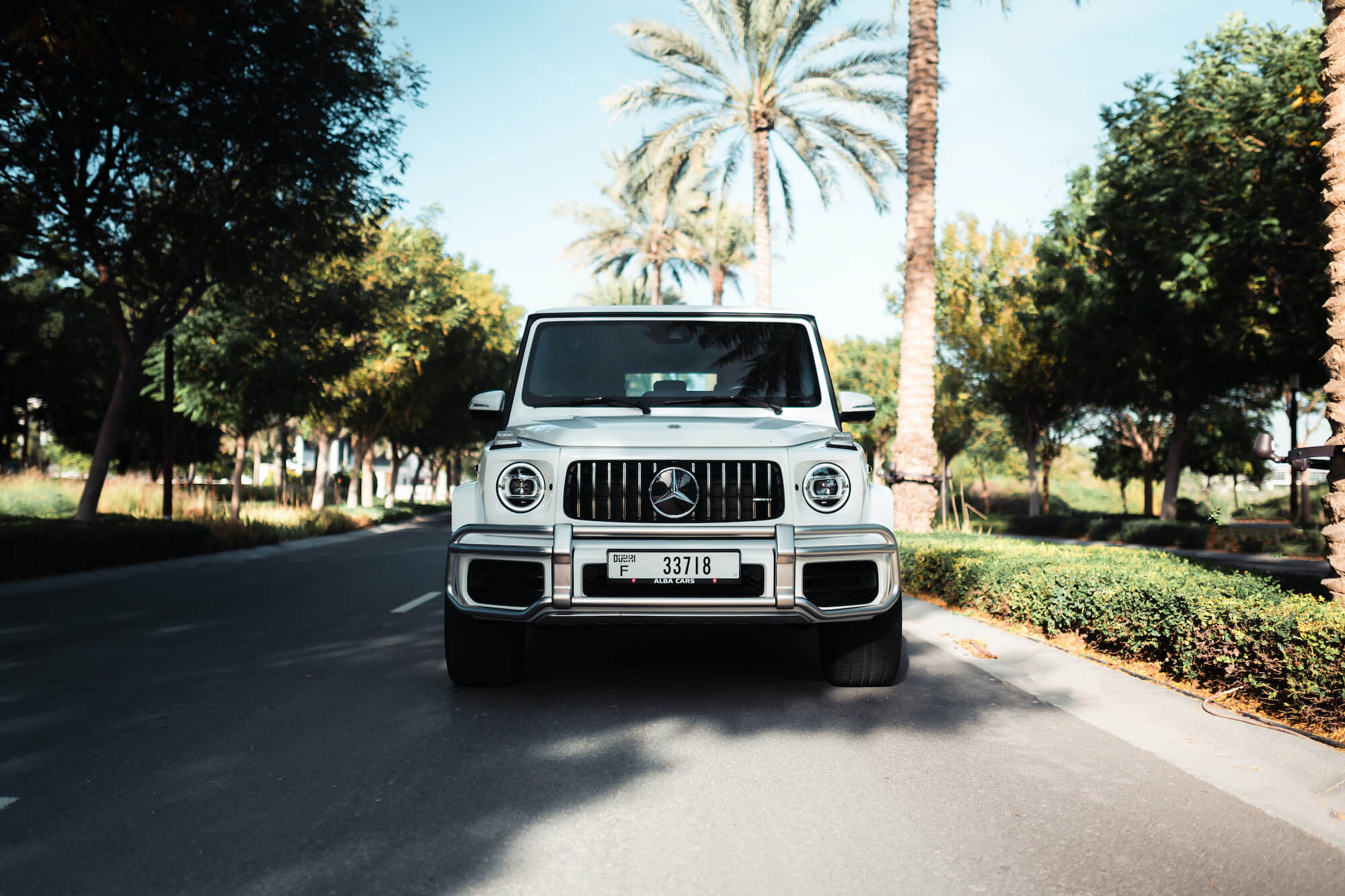 Mercedes G63 AMG White