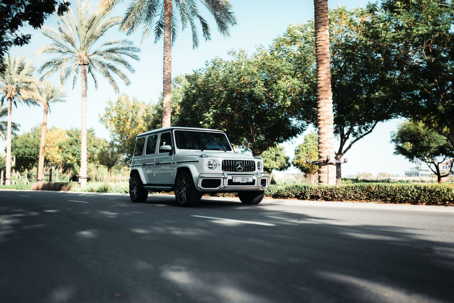 Mercedes G63 AMG White