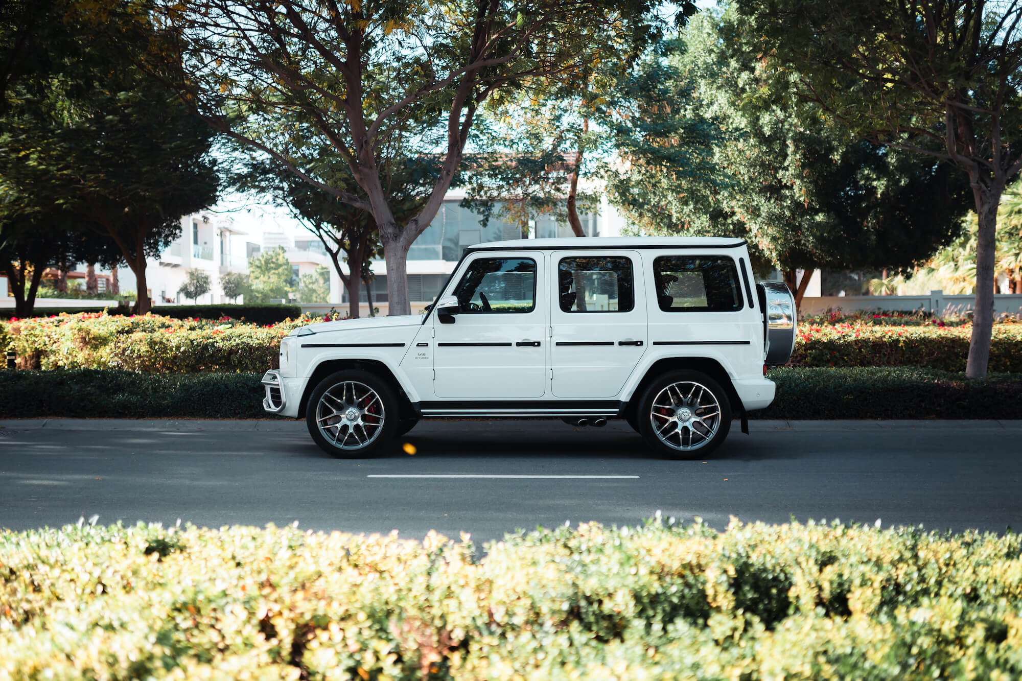 Mercedes G63 AMG White