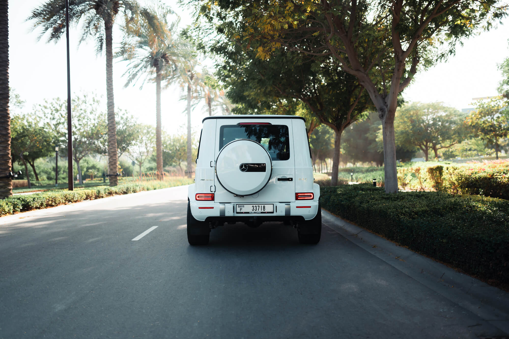 Mercedes G63 AMG White