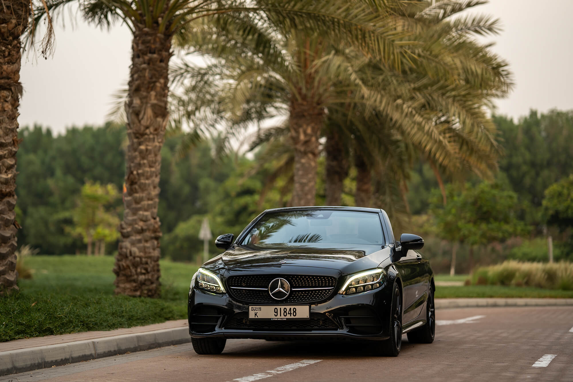 Mercedes C200 Convertible Black