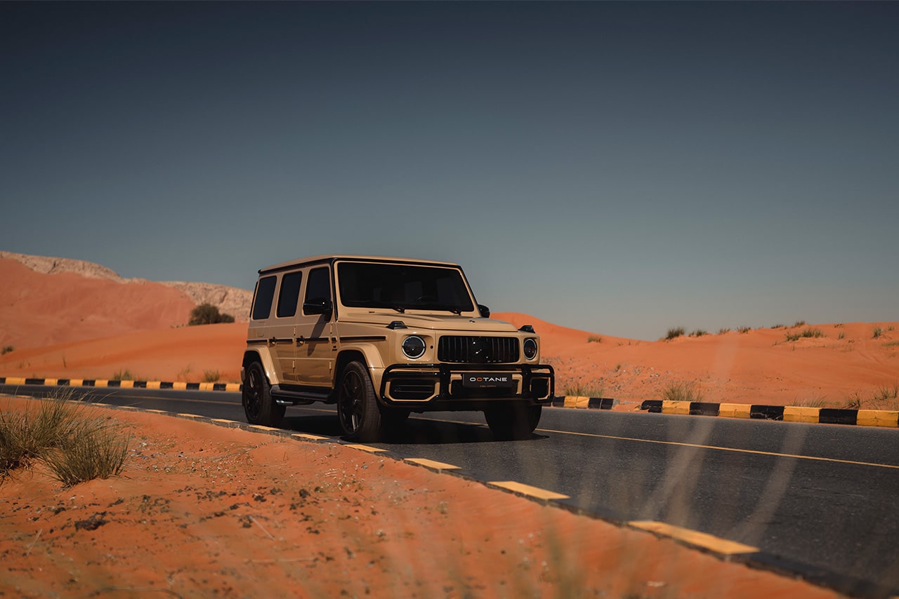 Mercedes G63 AMG Beige