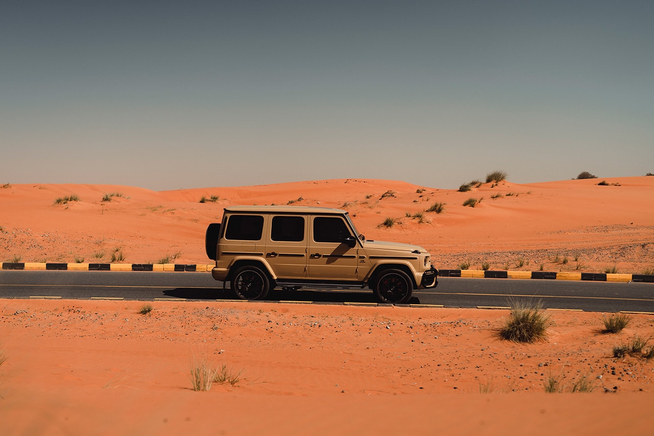 Mercedes G63 AMG Beige