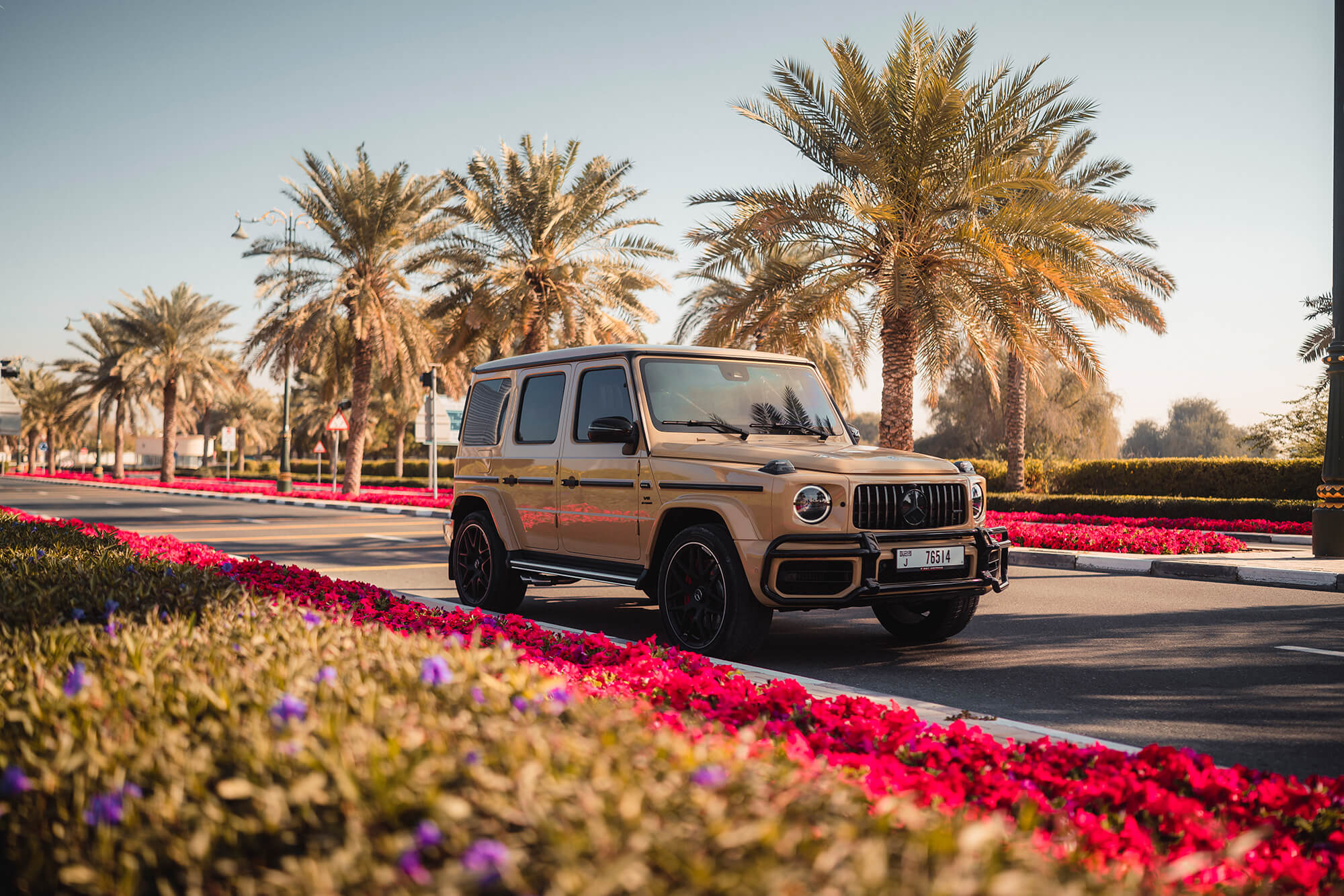 Mercedes G63 AMG Beige