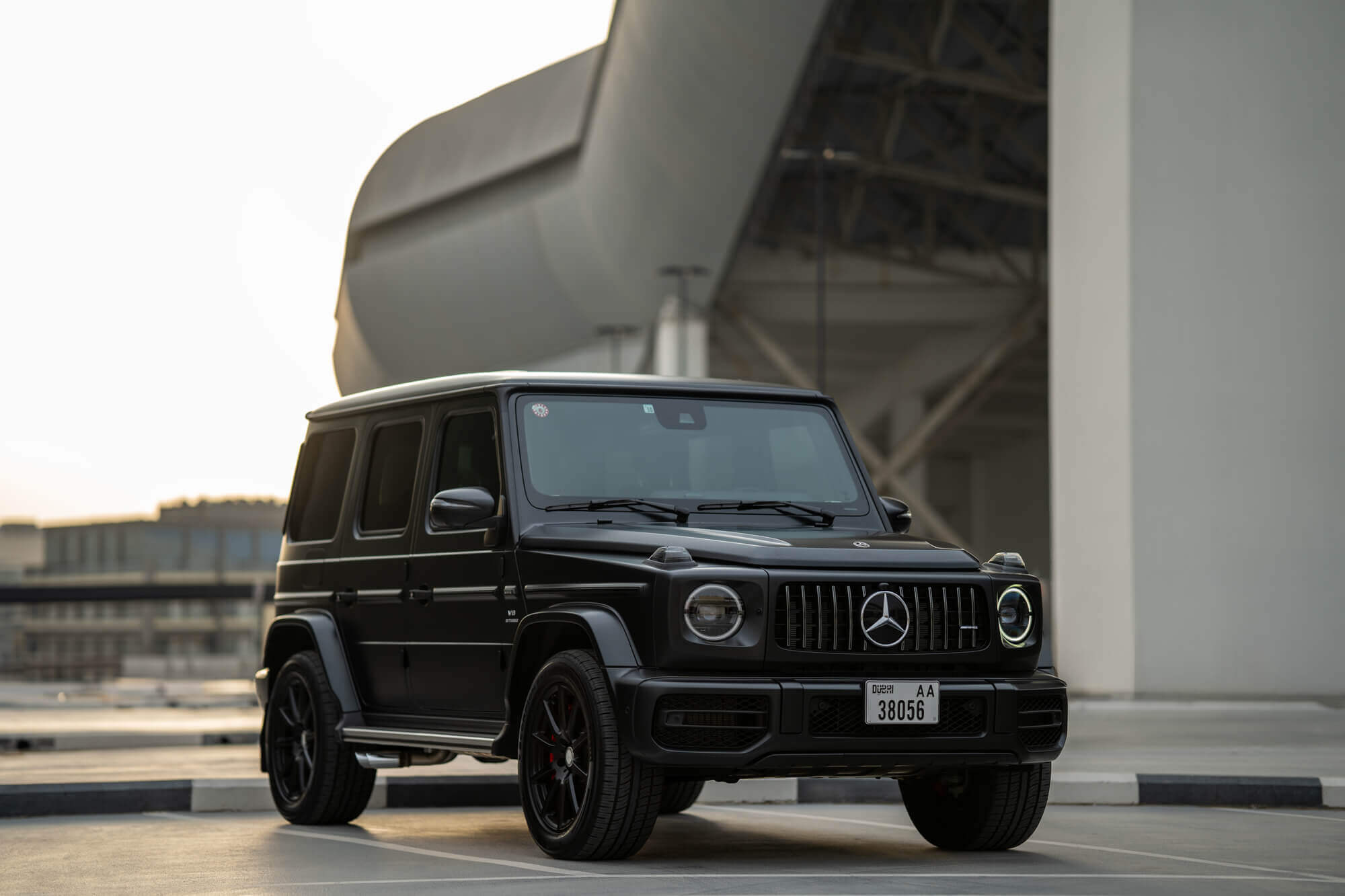 Mercedes G63 AMG Black Matte