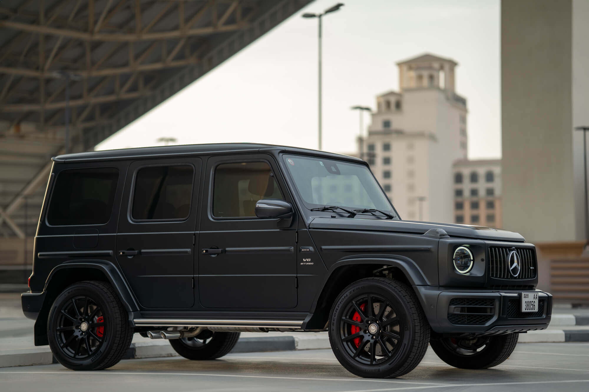 Mercedes G63 AMG Black Matte