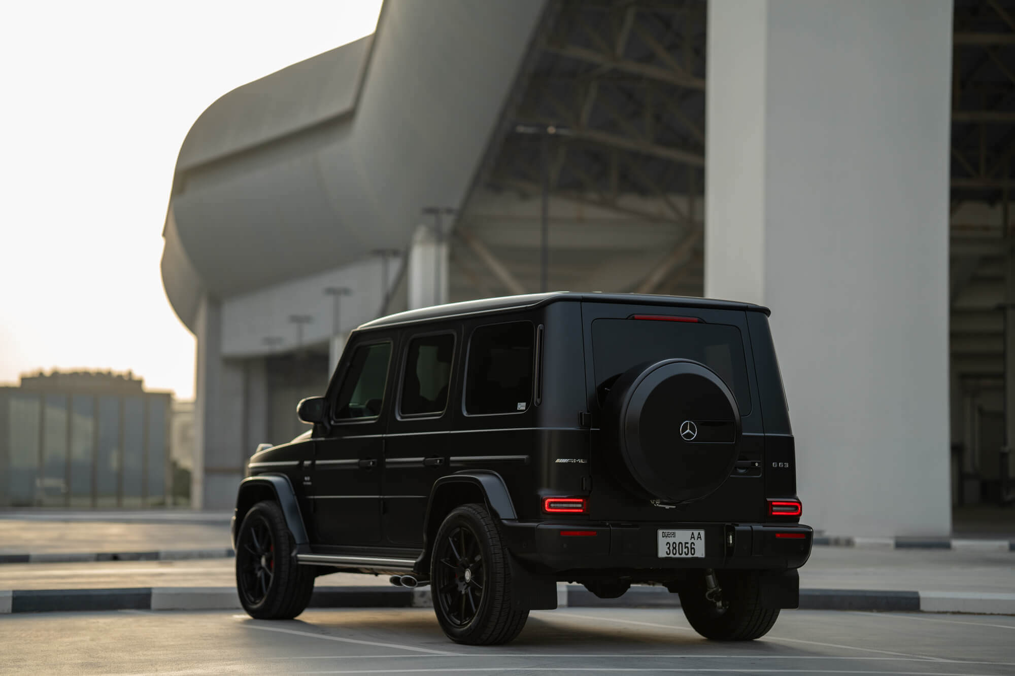 Mercedes G63 AMG Black Matte