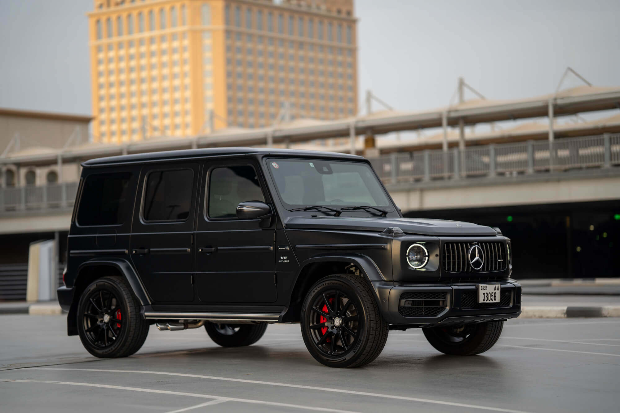 Mercedes G63 AMG Black Matte