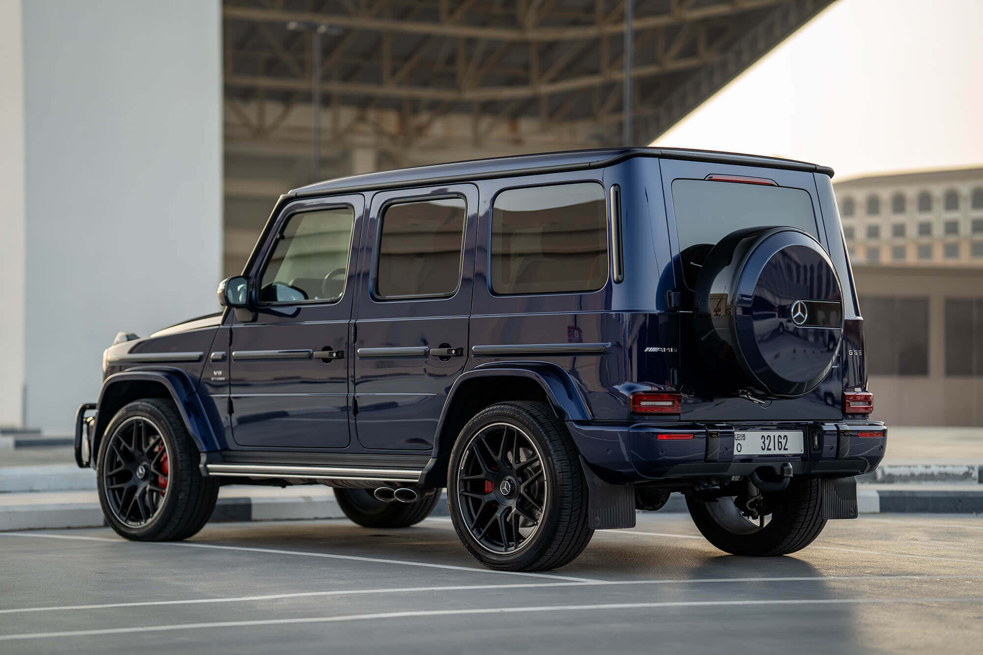 Mercedes G63 AMG Dark Blue