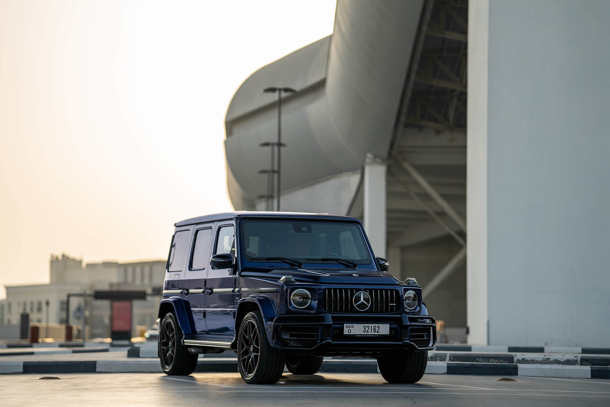 Mercedes G63 AMG Dark Blue