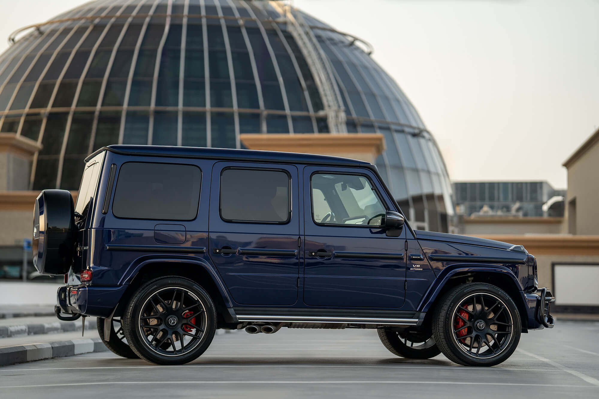 Mercedes G63 AMG Dark Blue