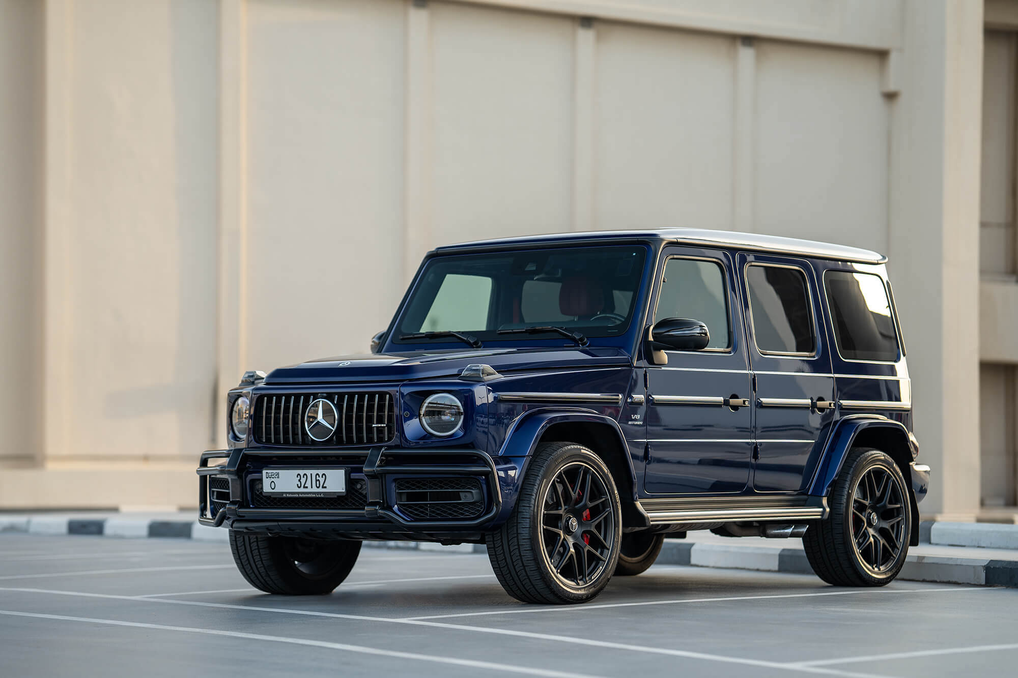 Mercedes G63 AMG Dark Blue