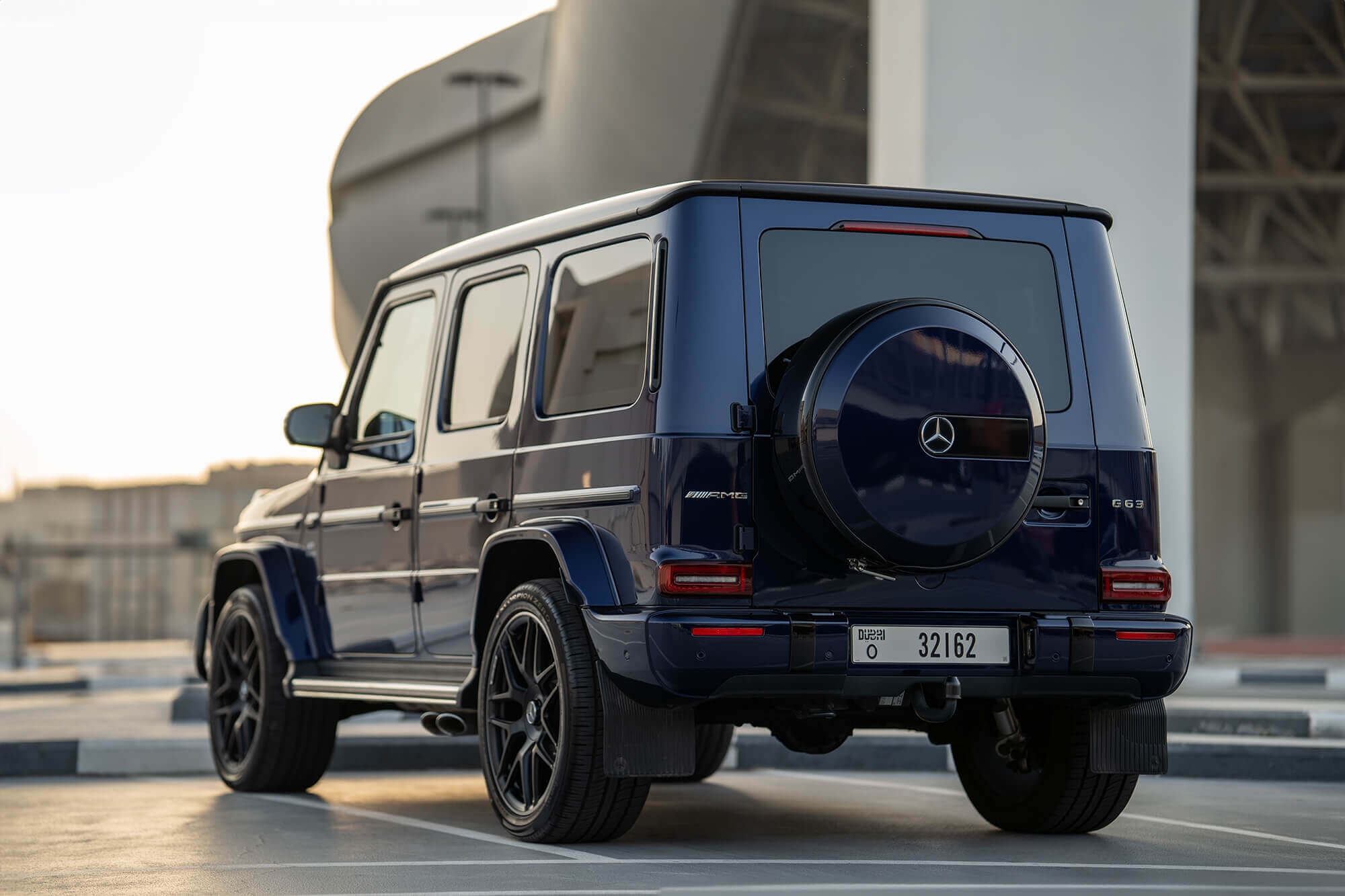 Mercedes G63 AMG Dark Blue