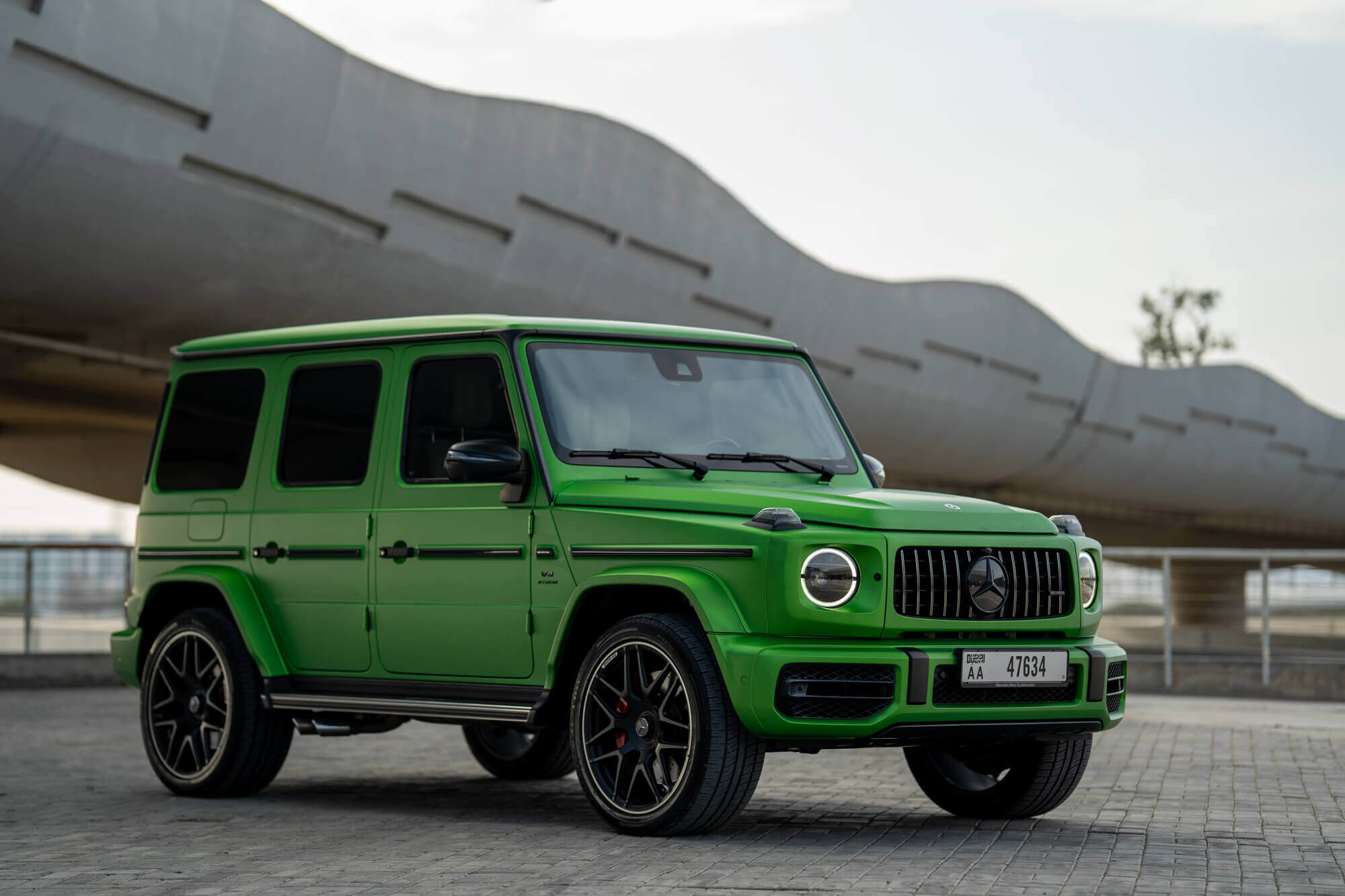 Mercedes G63 AMG Green Matte