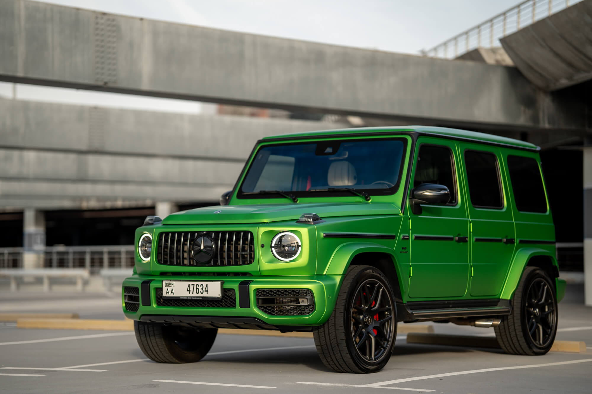 Mercedes G63 AMG Green Matte