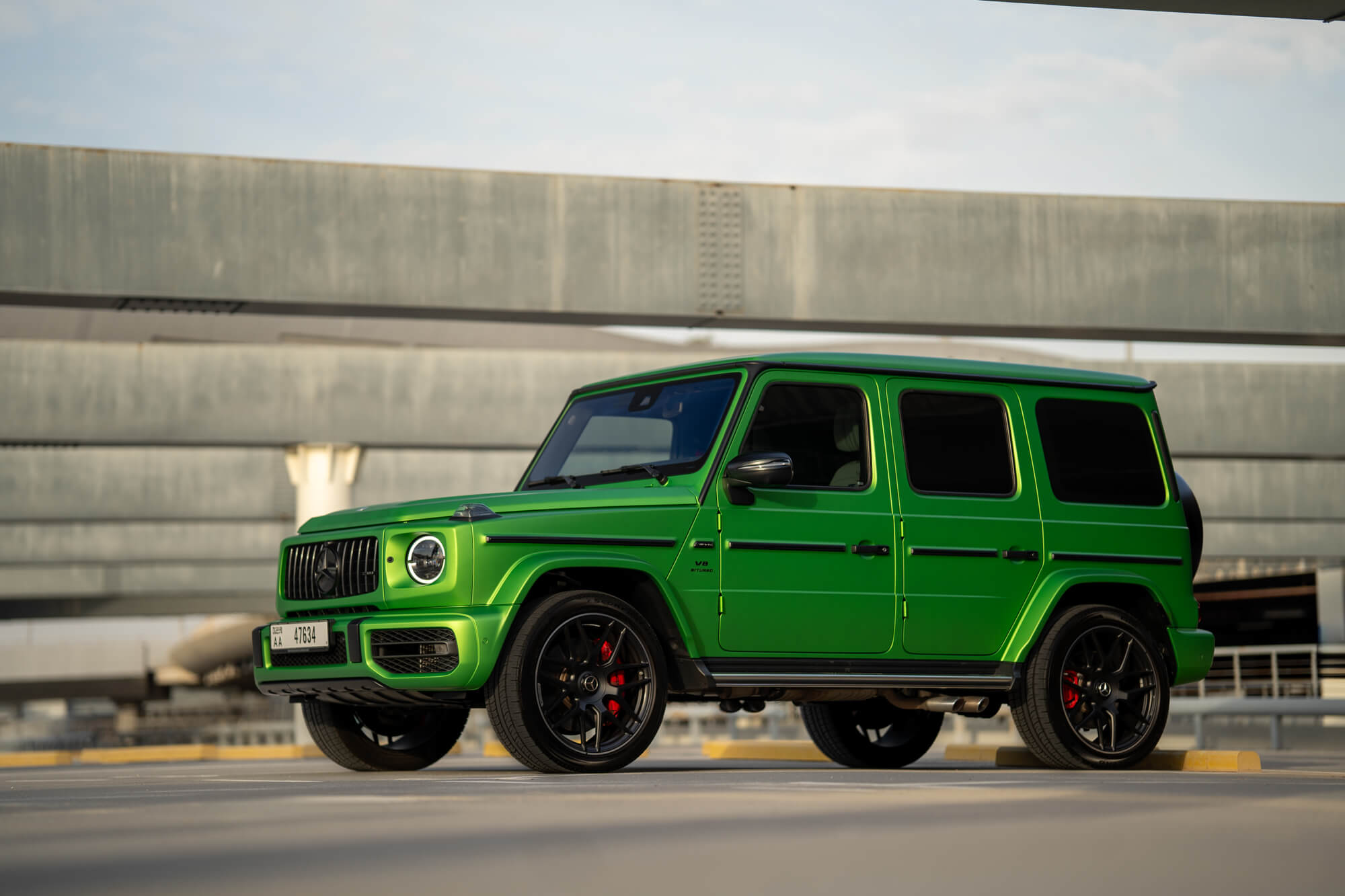 Mercedes G63 AMG Green Matte