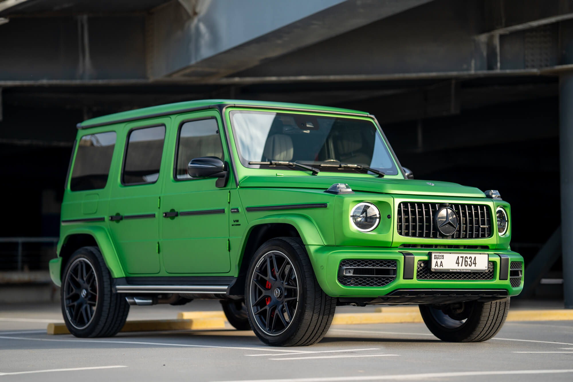 Mercedes G63 AMG Green Matte