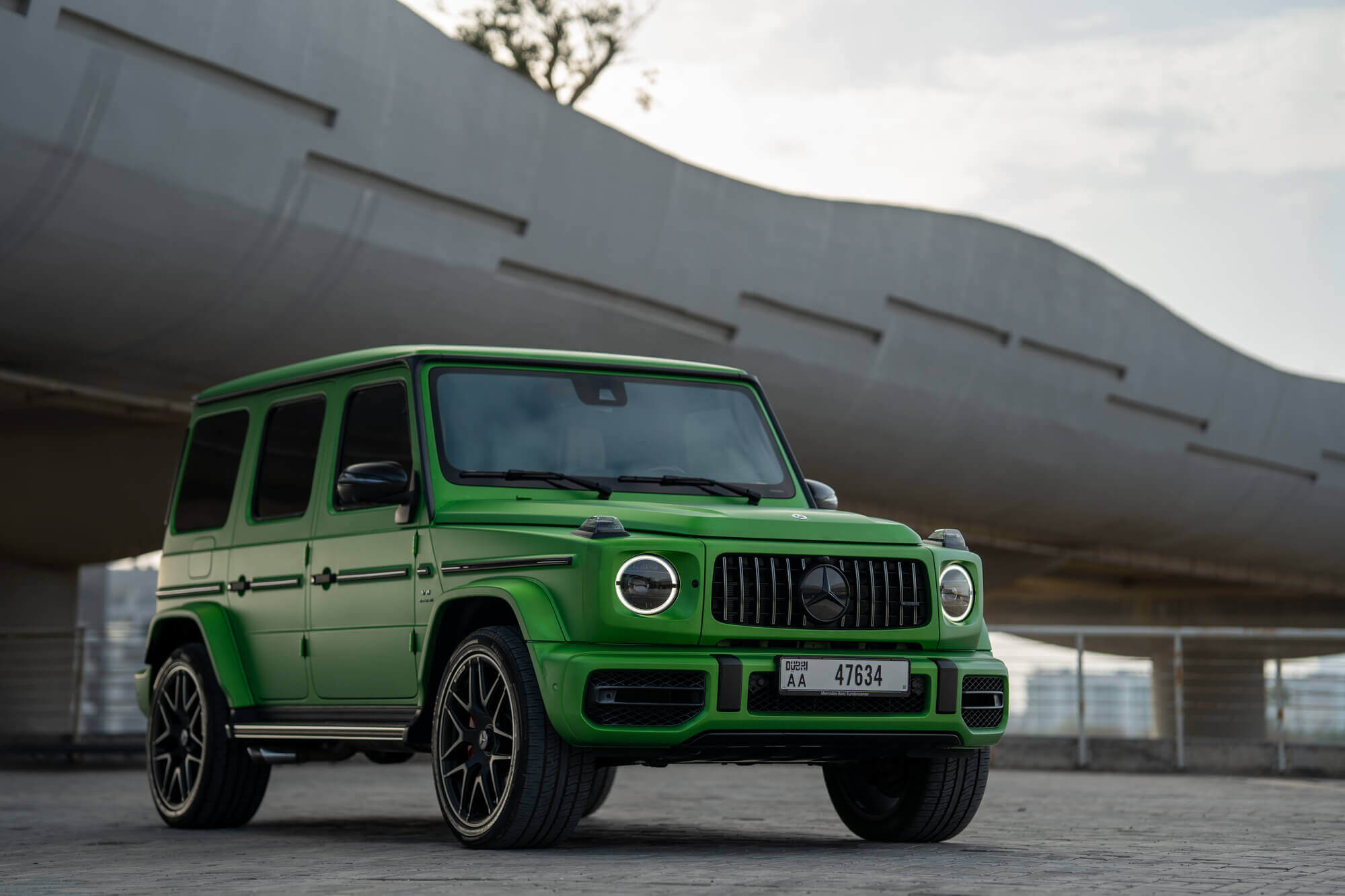 Mercedes G63 AMG Green Matte