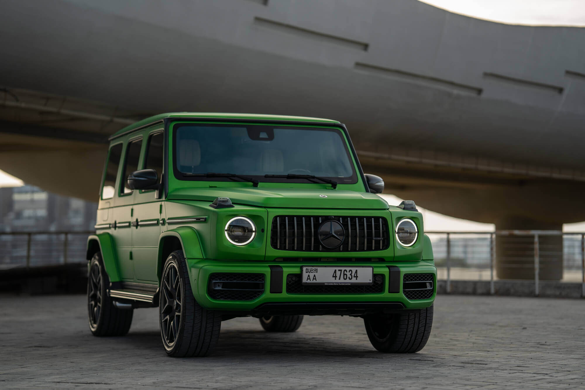 Mercedes G63 AMG Green Matte