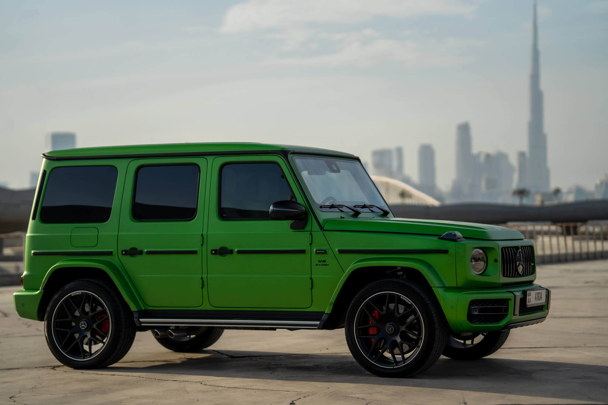 Mercedes G63 AMG Green Matte